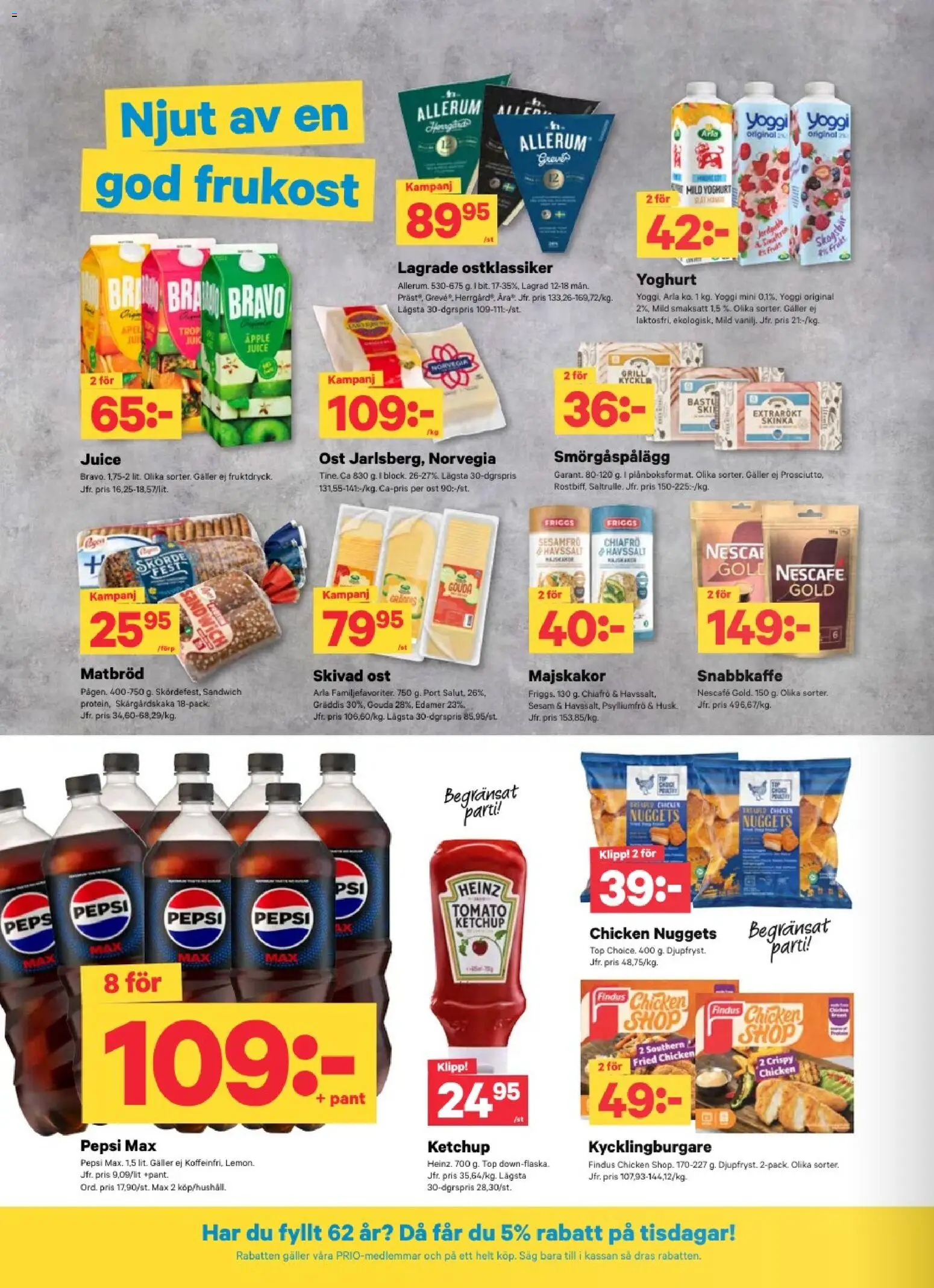 City Gross erbjudanden Reklamblad in Sverige