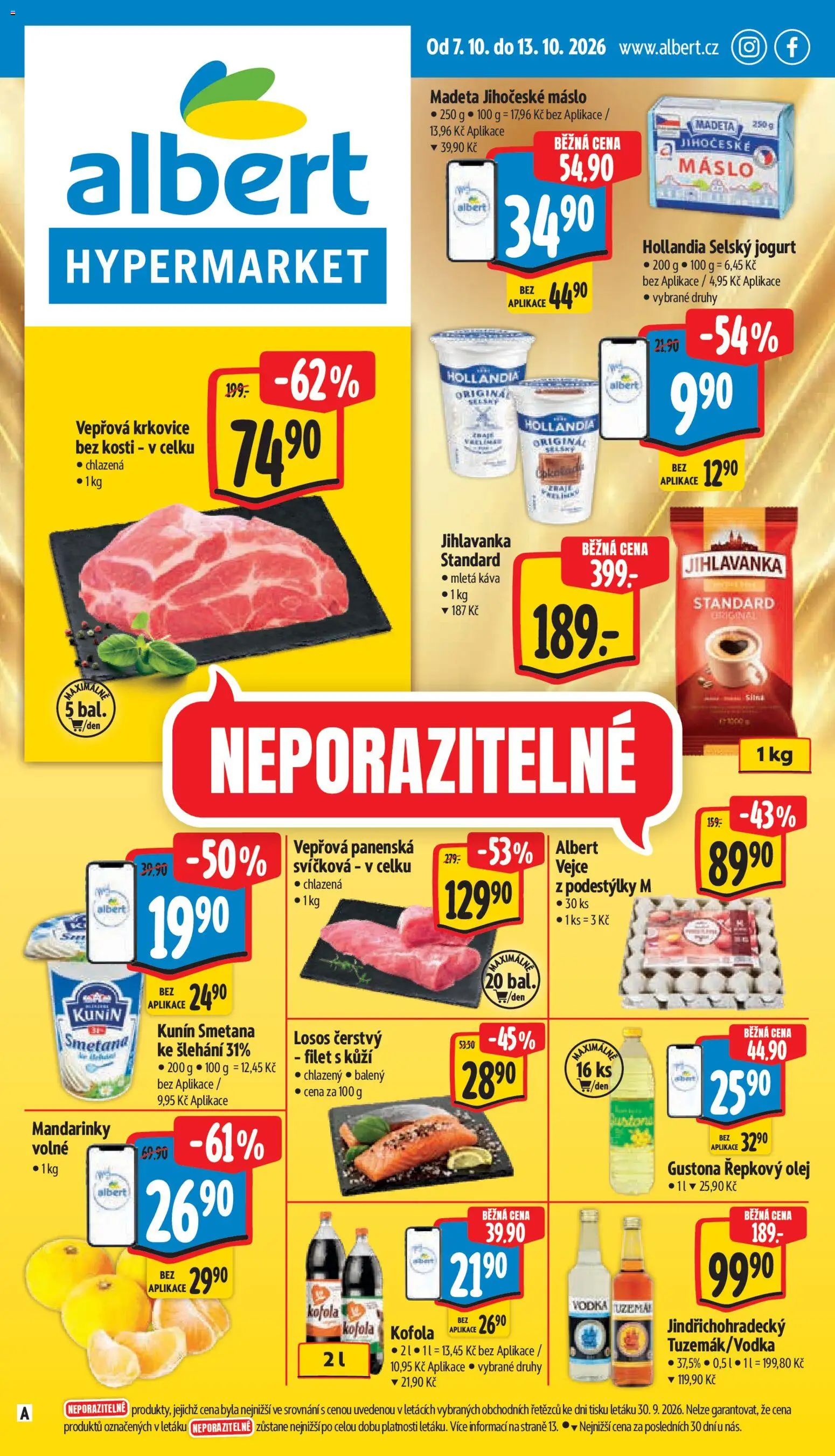 Albert leták - Hypermarket Leták in Česko