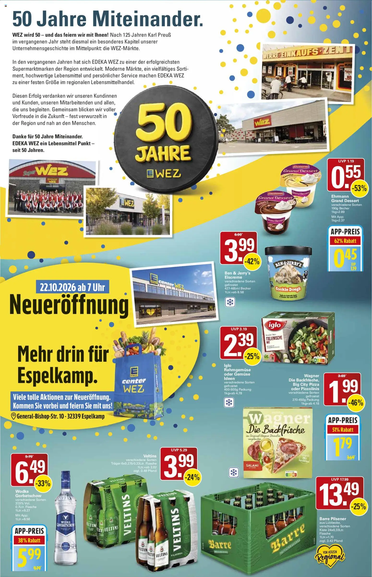 WEZ Prospekt Prospekt in Deutschland