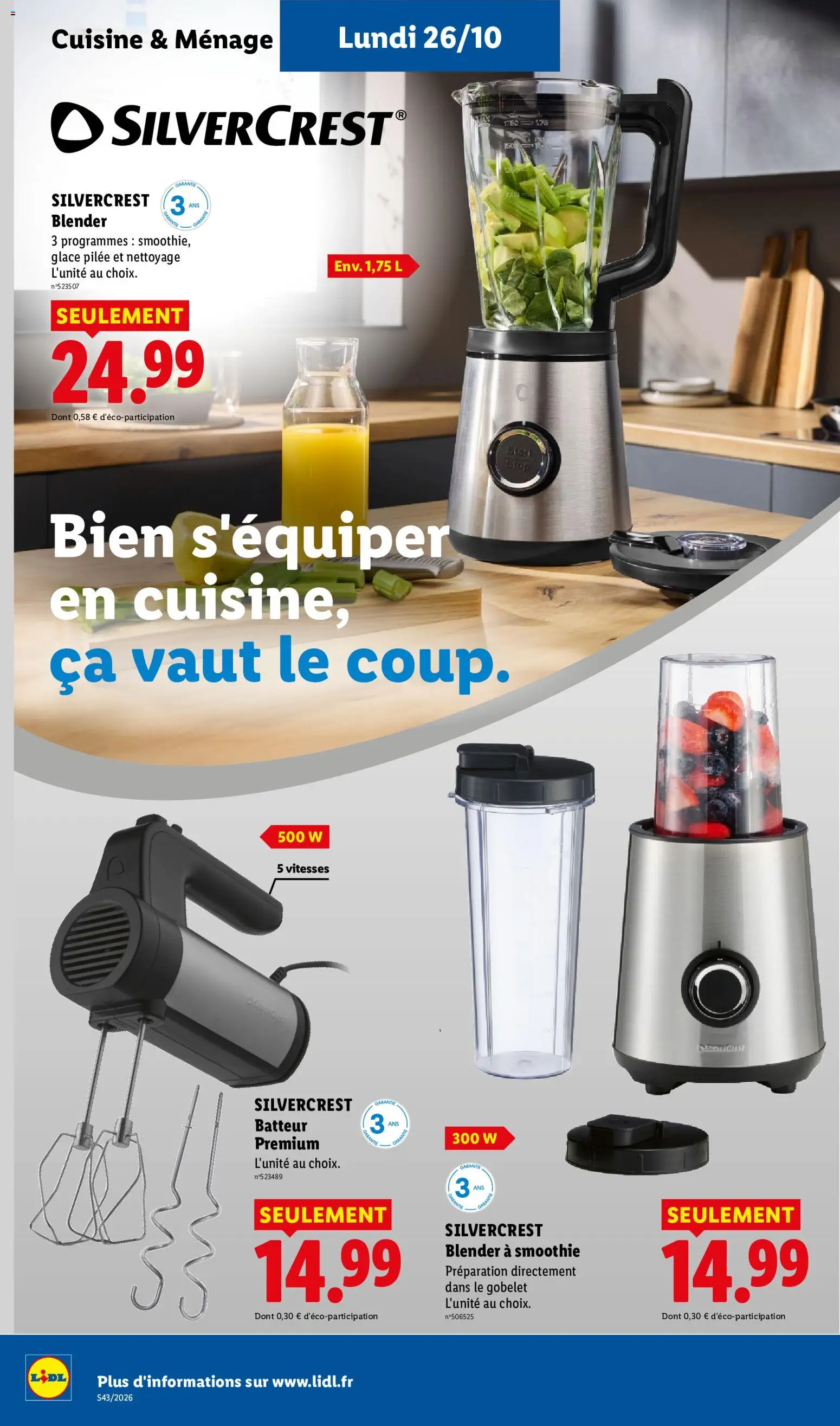 LIDL catalogue Catalogue in France