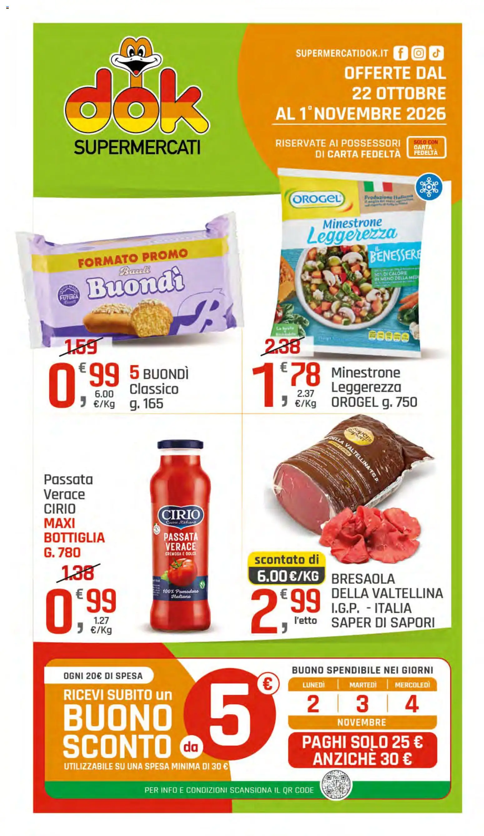 DOK volantino Volantino in Italy
