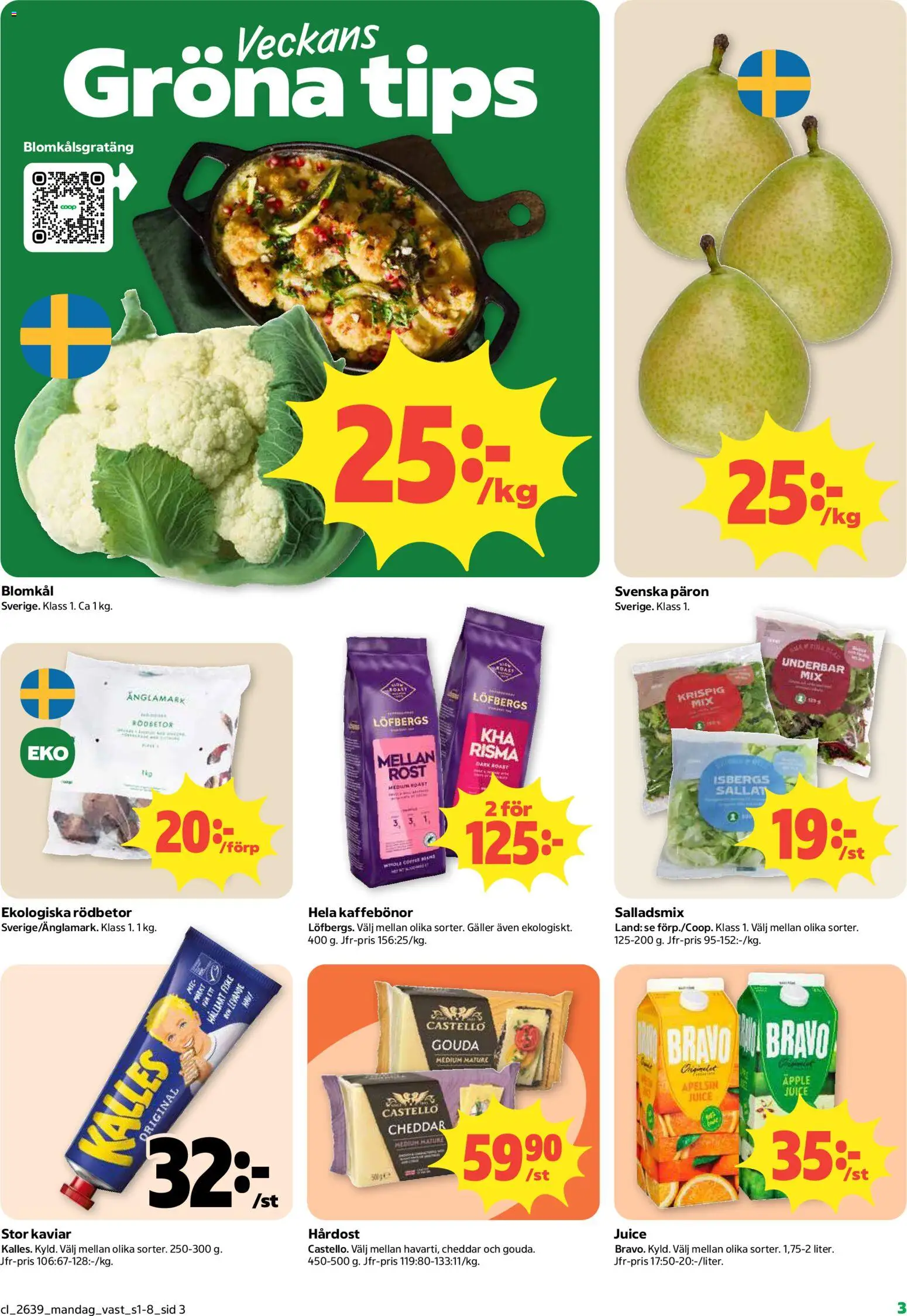 Coop erbjudanden Reklamblad in Sverige