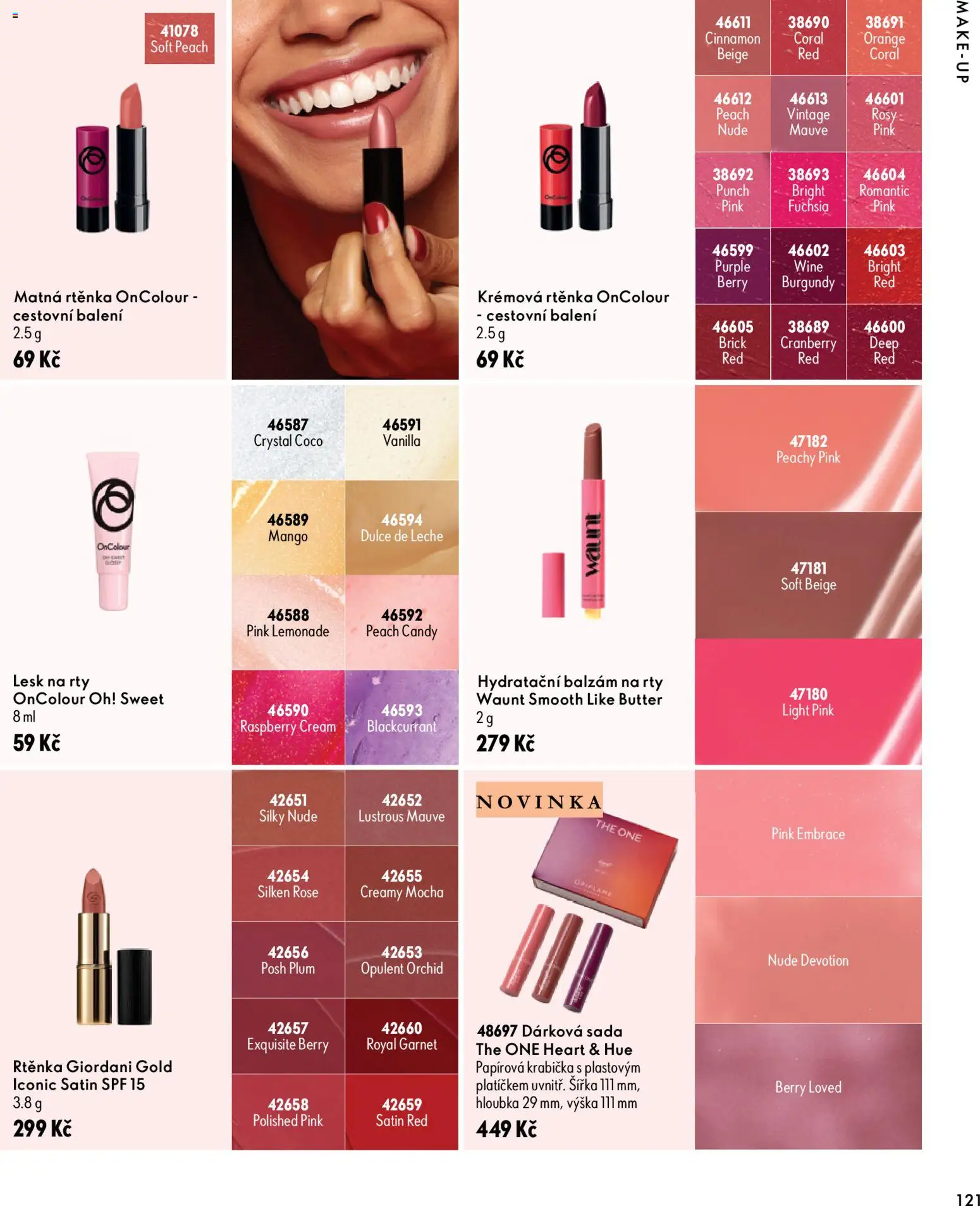 Oriflame katalog Novage+ Proceuticals Leták in Česko