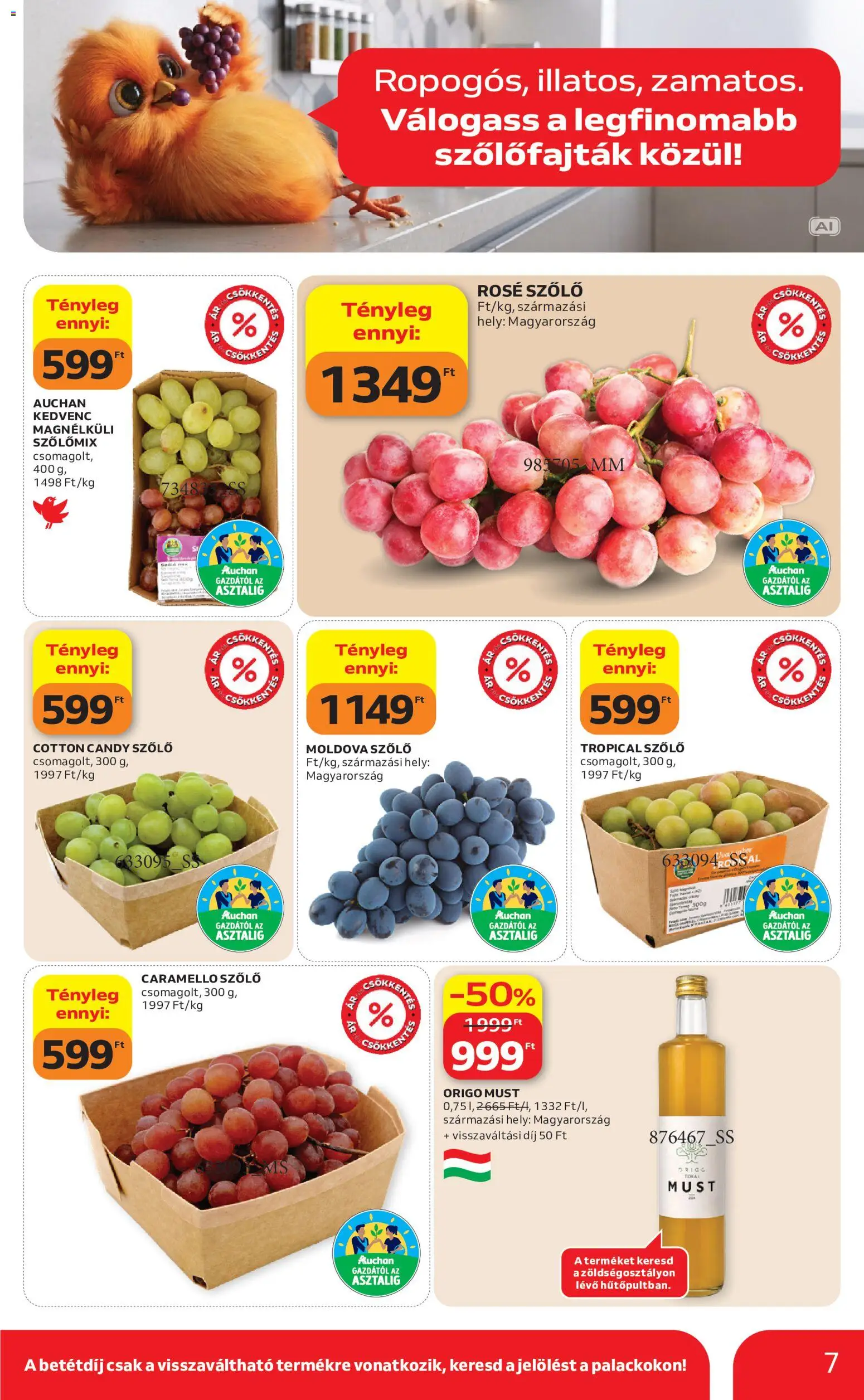 Auchan akciós újság Akciós újság in Magyarország