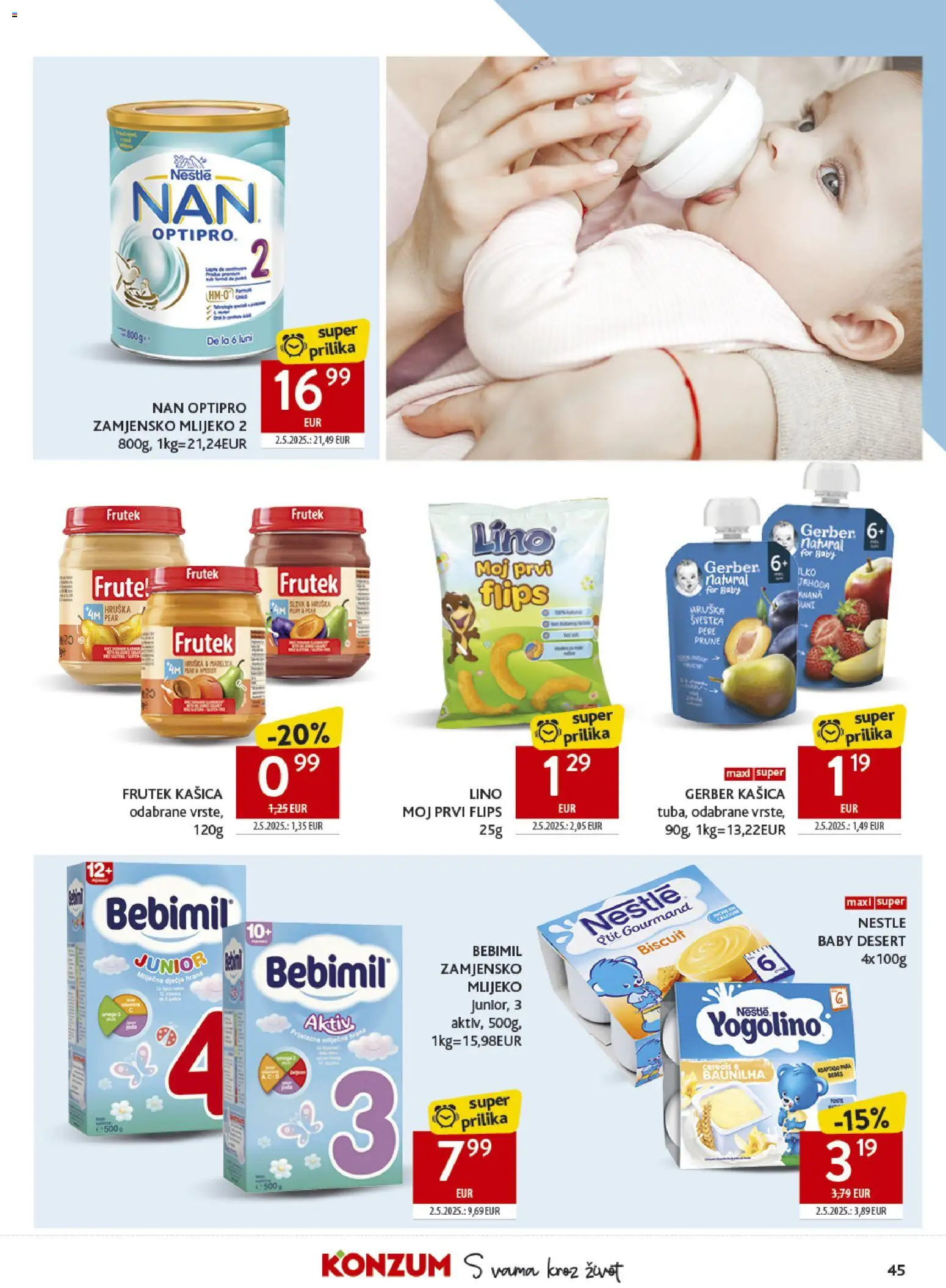 Konzum HR akciós újság Akciós újság in Magyarország