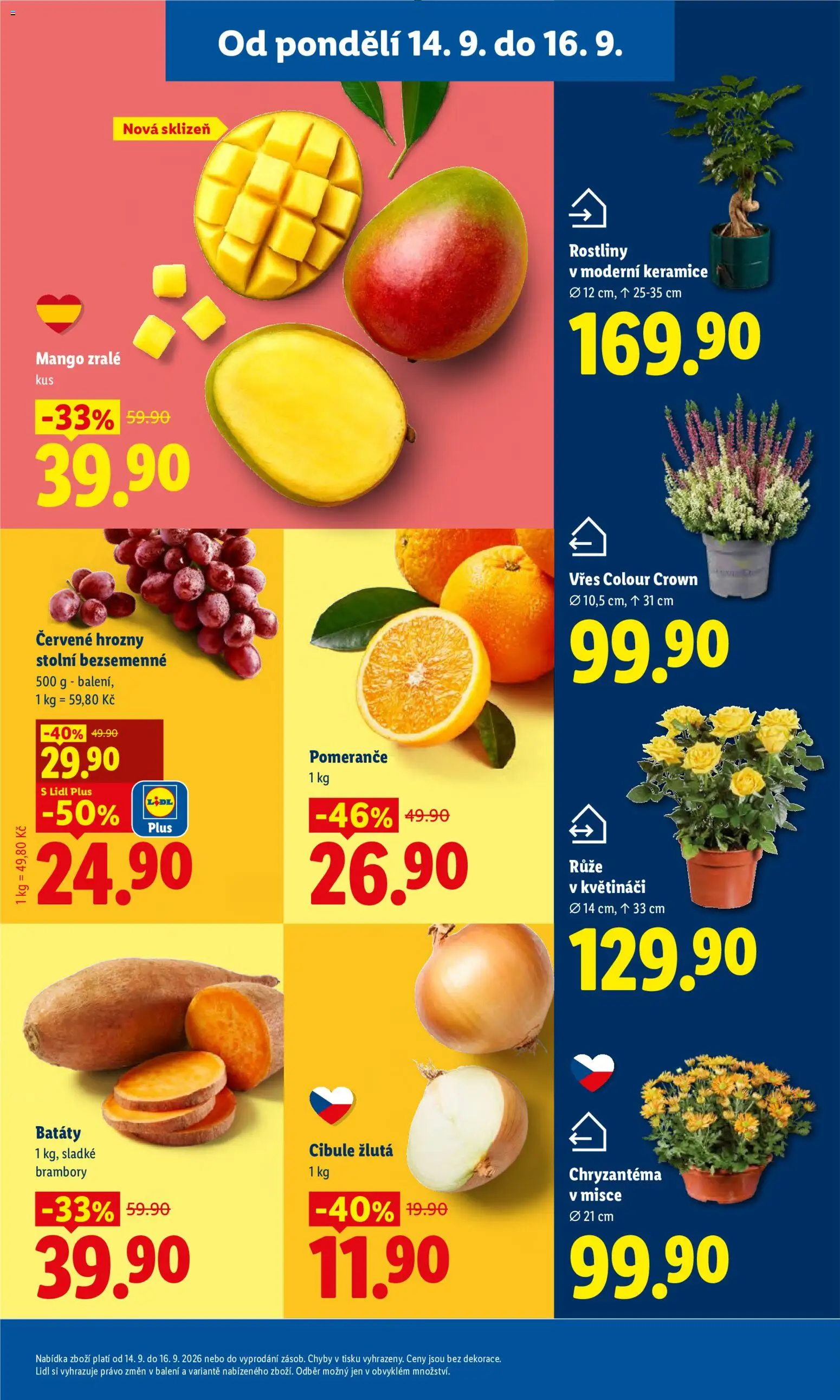 Lidl leták Leták in Česko