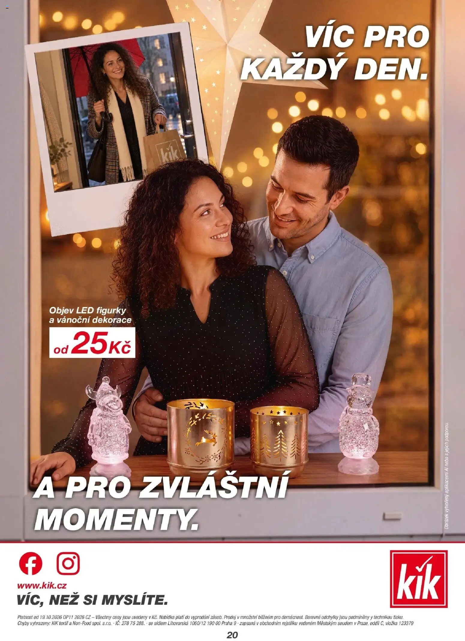 Kik aktuální leták Leták in Česko