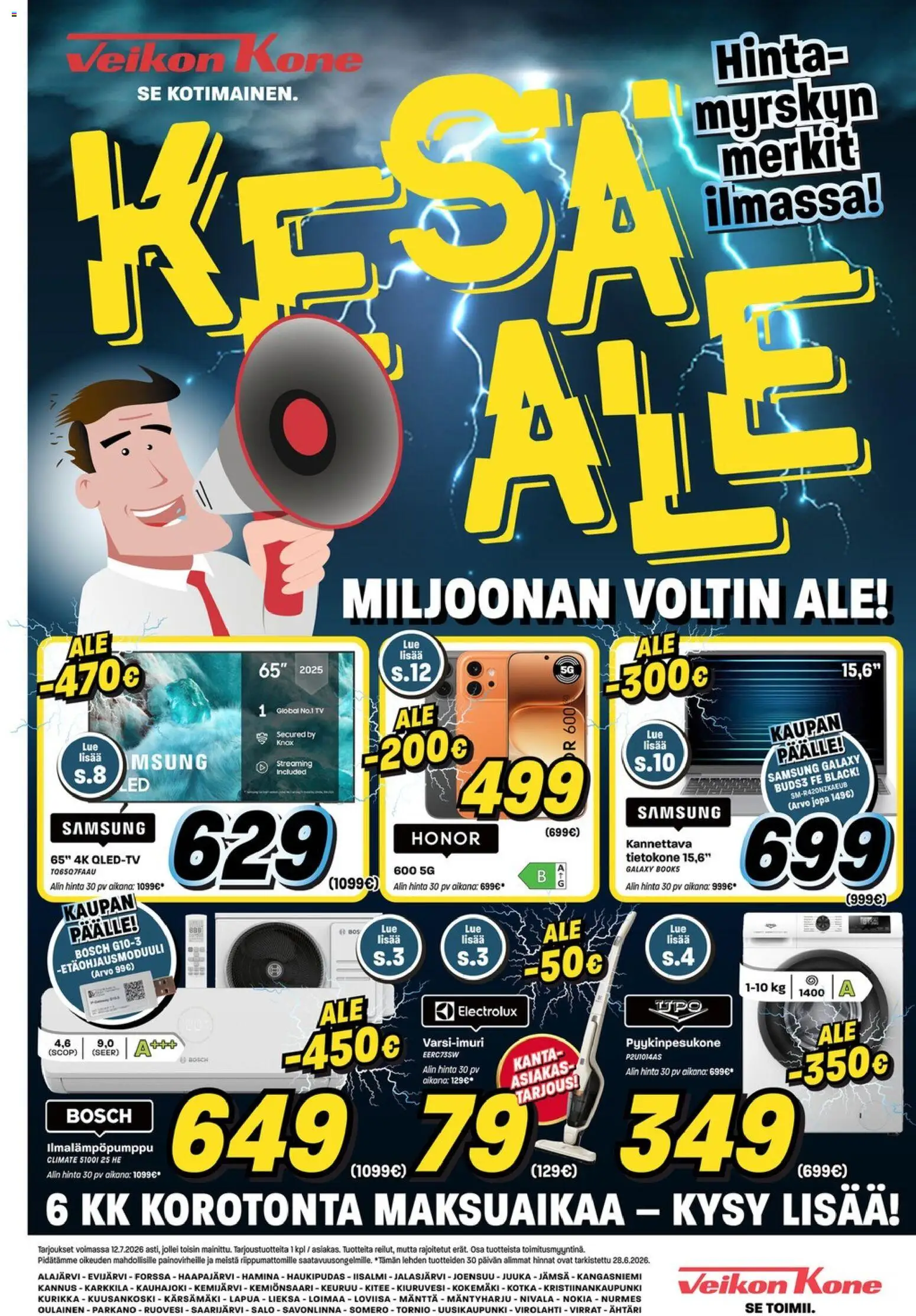 🛍️ Veikon Kone tarjoukset alkaen 29/06/2026 » Katso huipputarjoukset ja säästä jo tänään! 💰 | Suomi