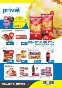 PRIVÁT PRIVÁT akciós újság