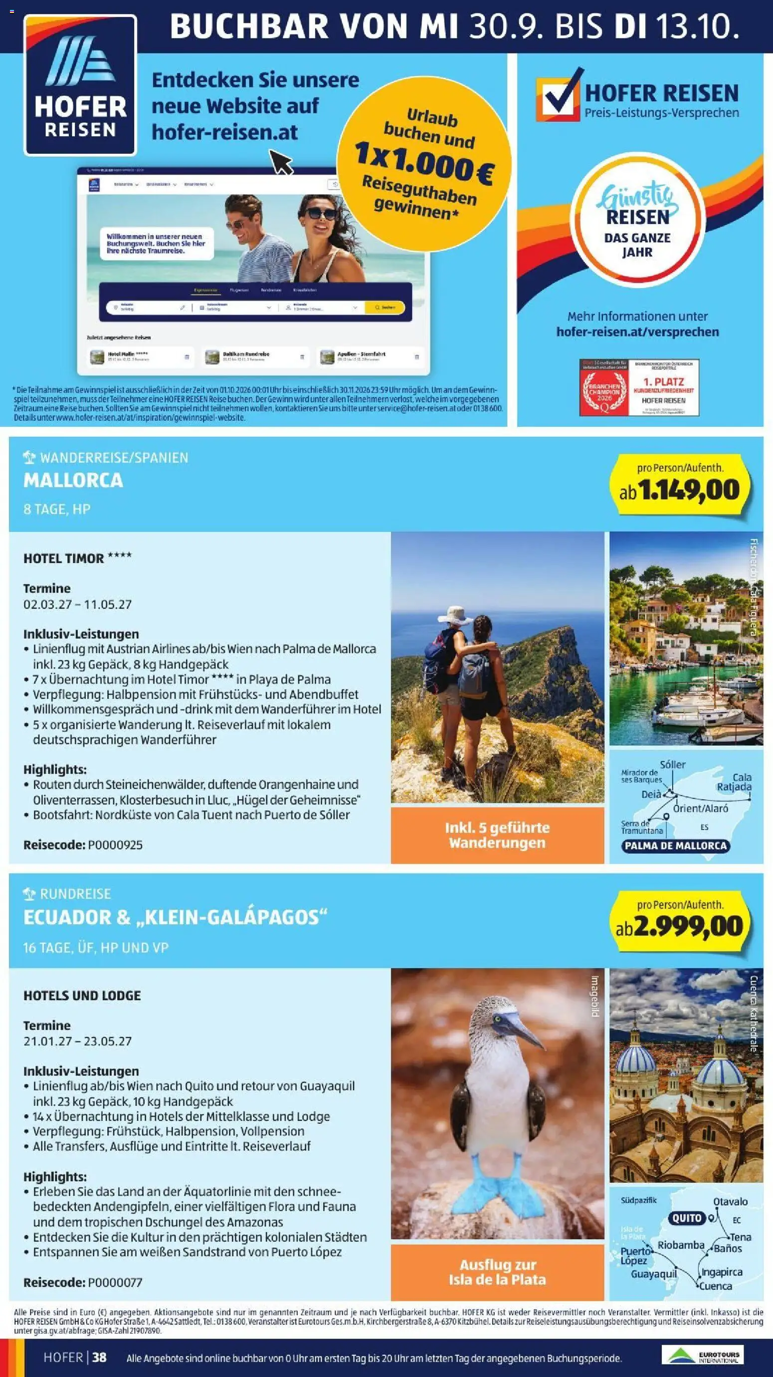Hofer AT akciós újság Akciós újság in Magyarország