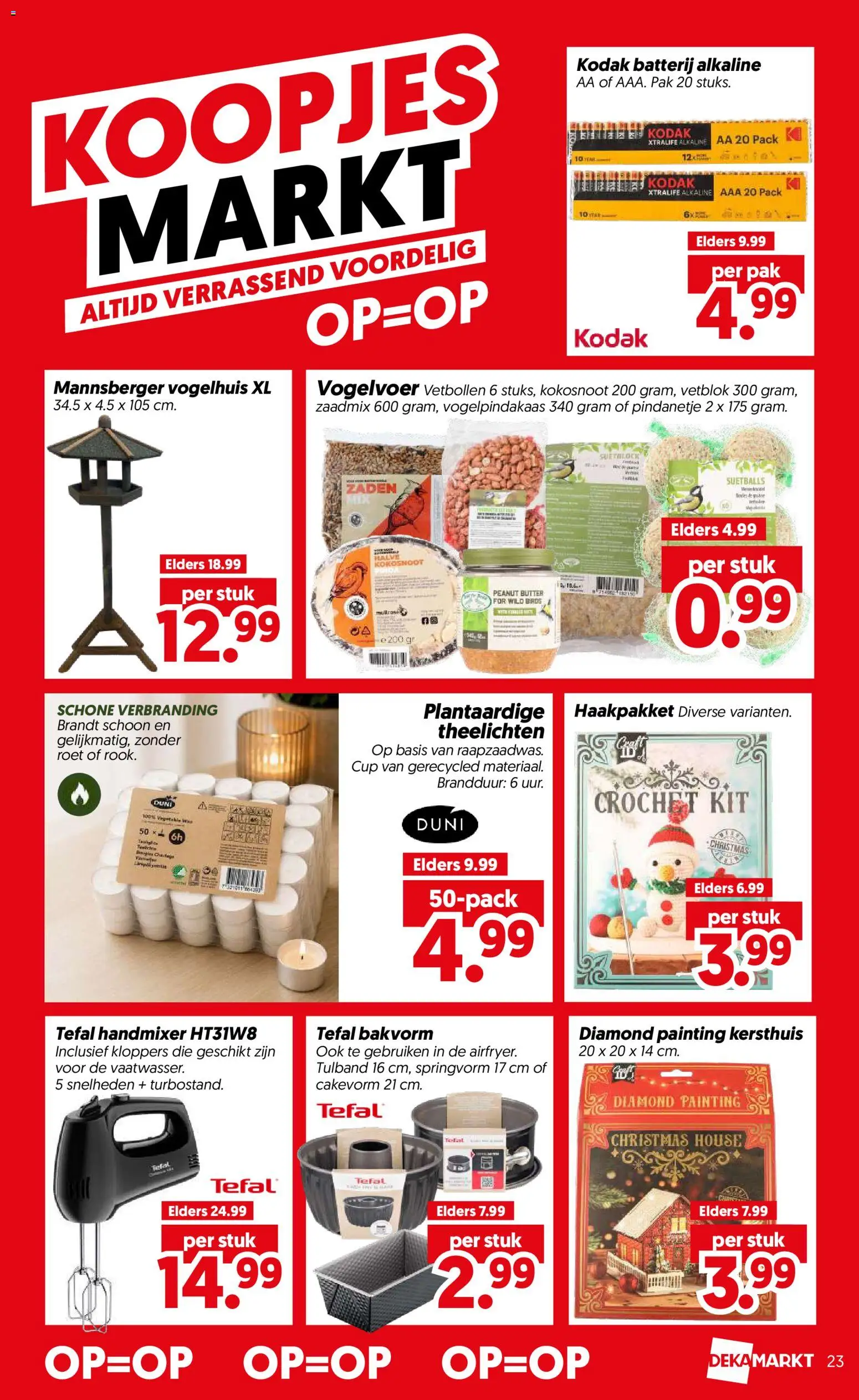 Dekamarkt folder Folder in Nederland