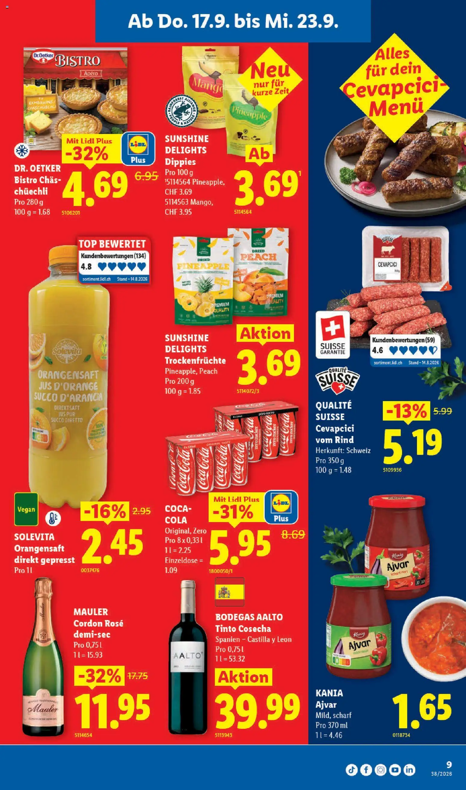 Lidl aktionen Prospekt in Schweiz