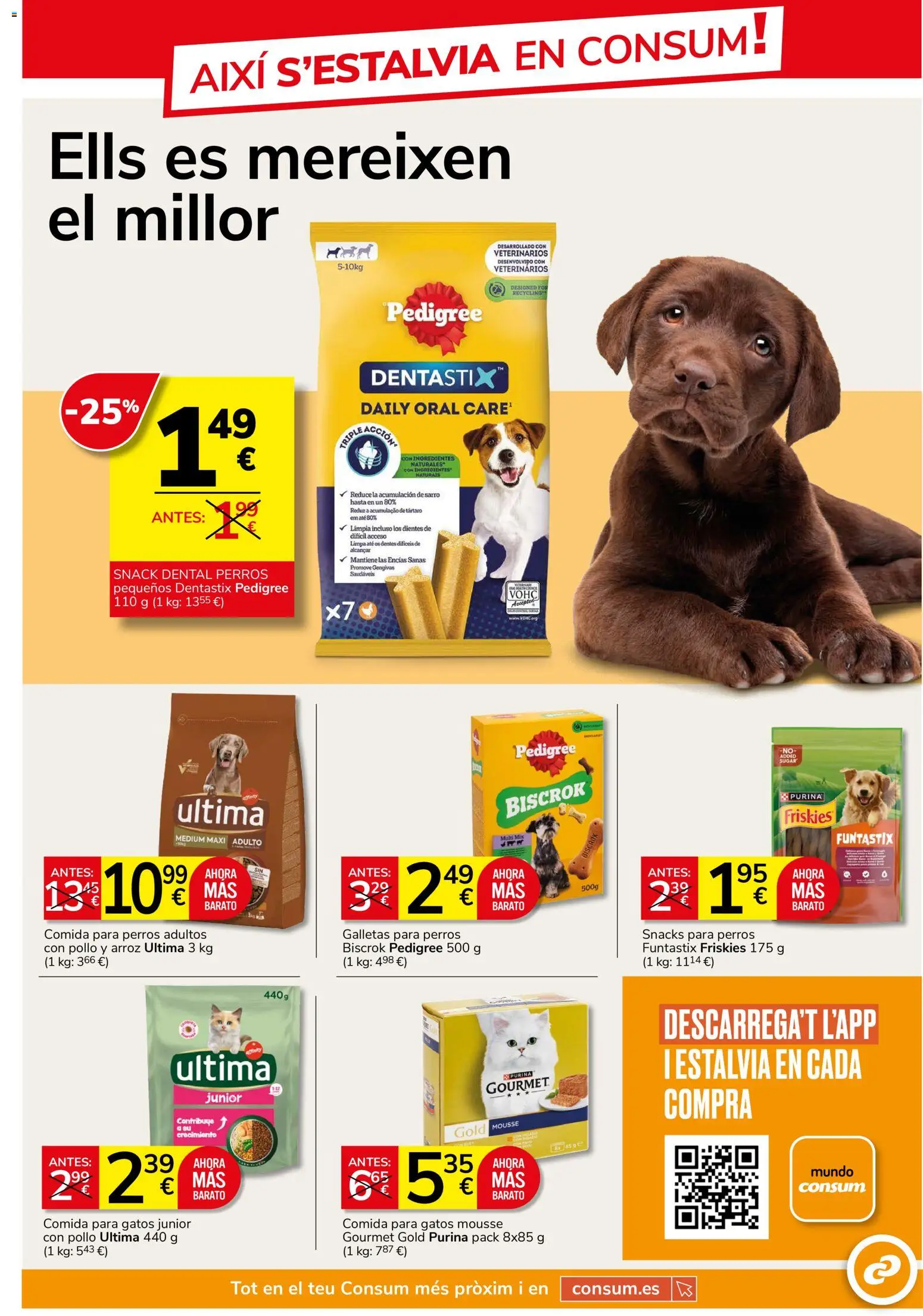 Consum - folleto Folleto in España