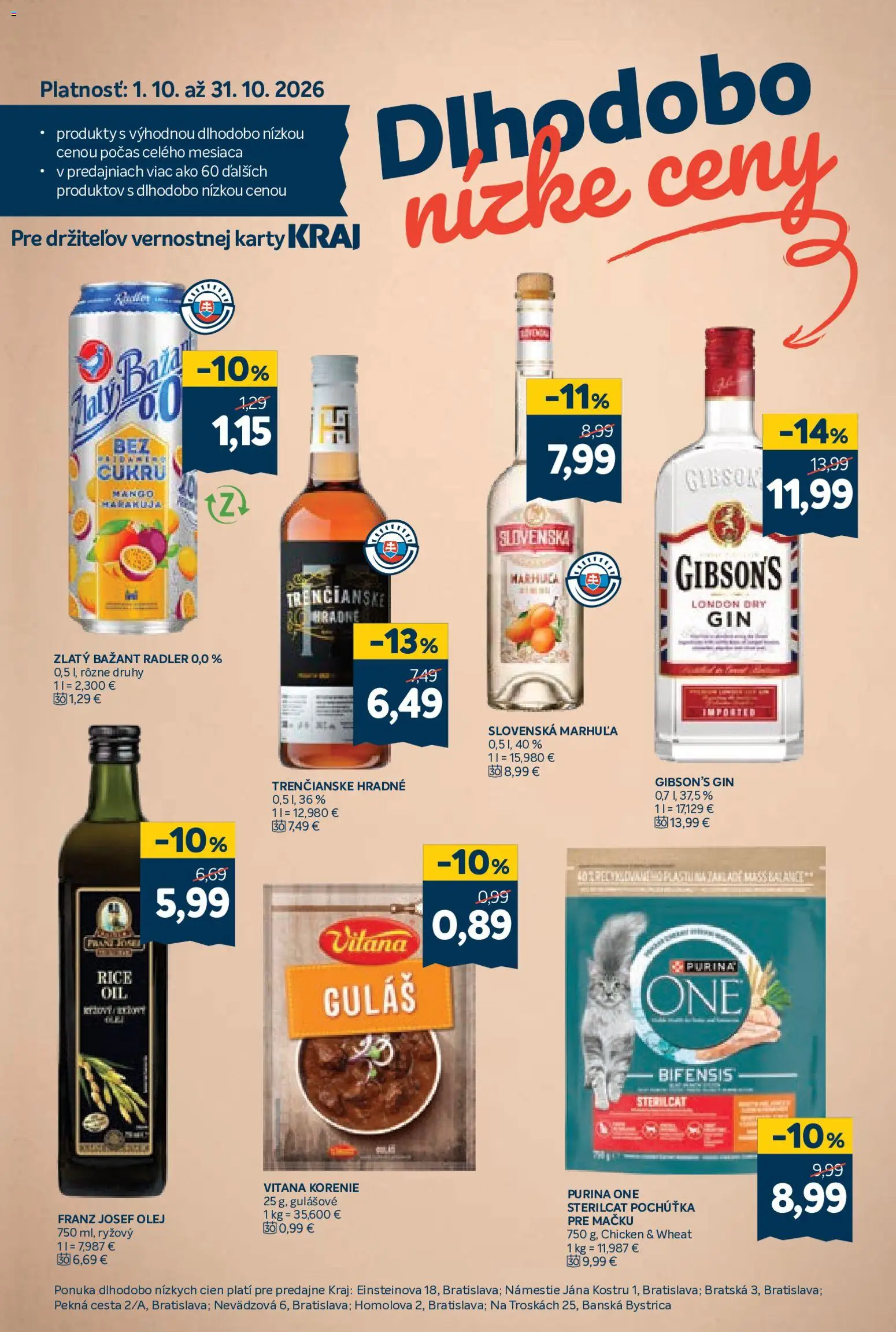 Kraj leták Leták in Slovensko