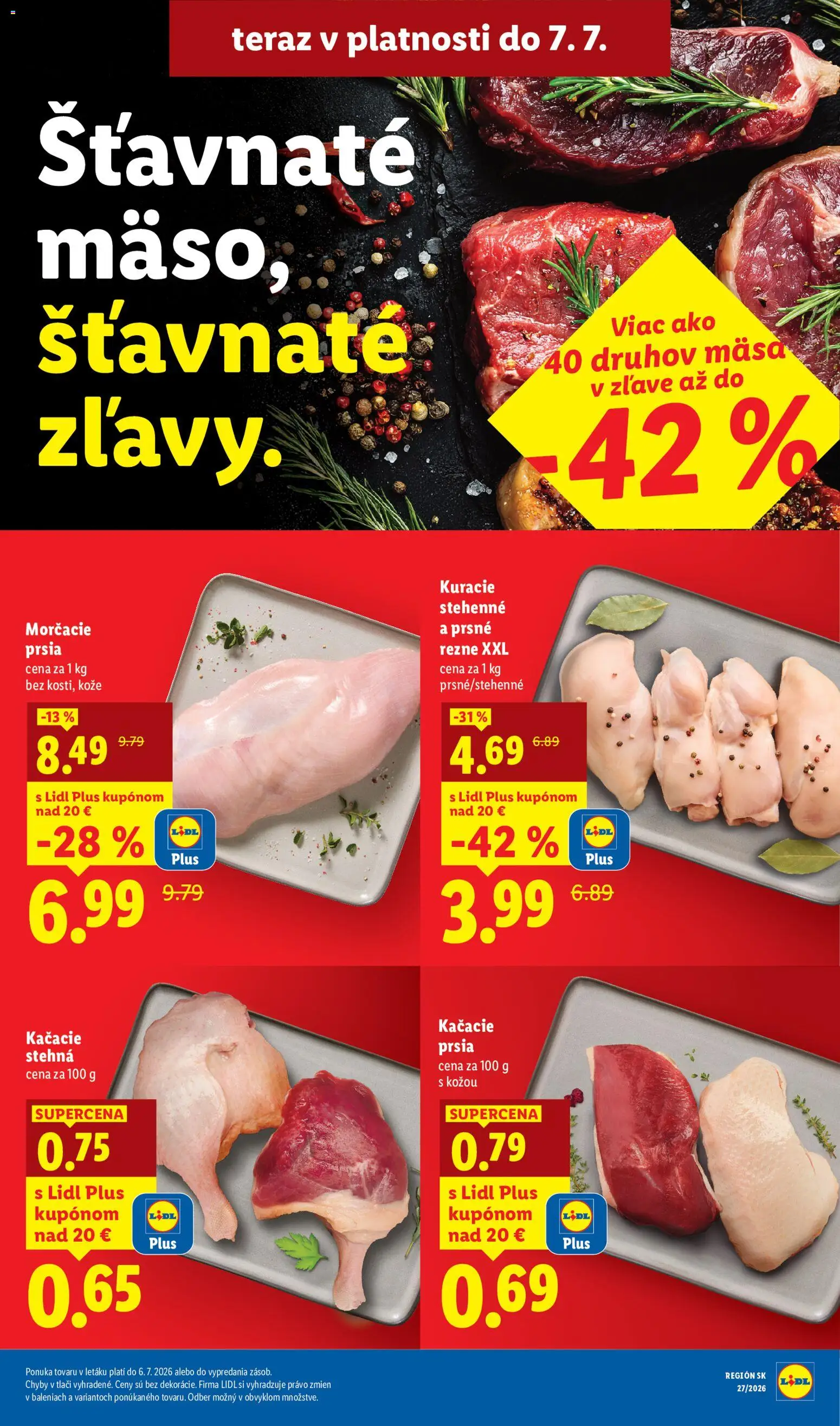 Lidl leták od 06.07.2026 » Pozrite si limitované zľavy a ušetrite ešte dnes! | Slovensko