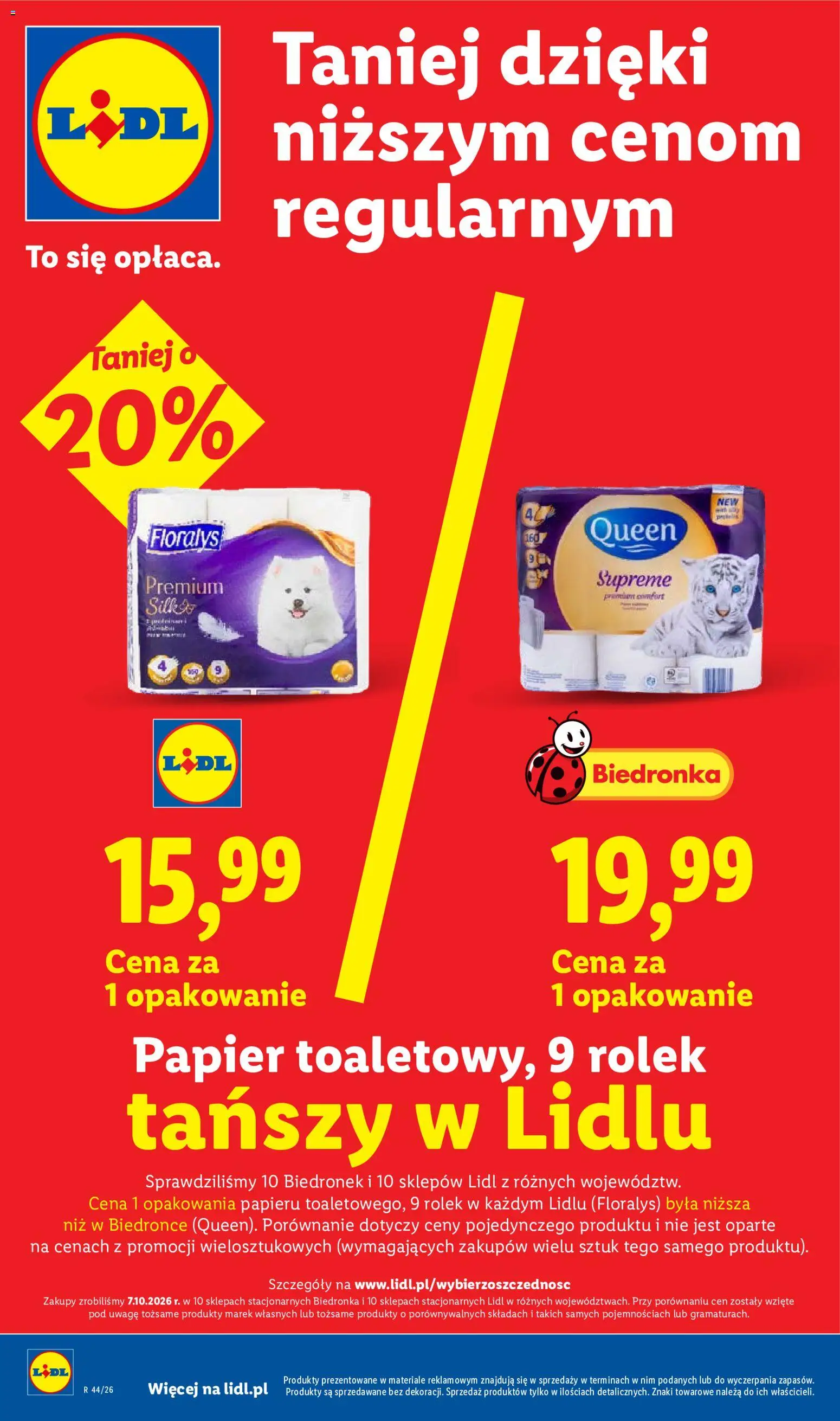 Lidl Polsko leták Leták in Česko
