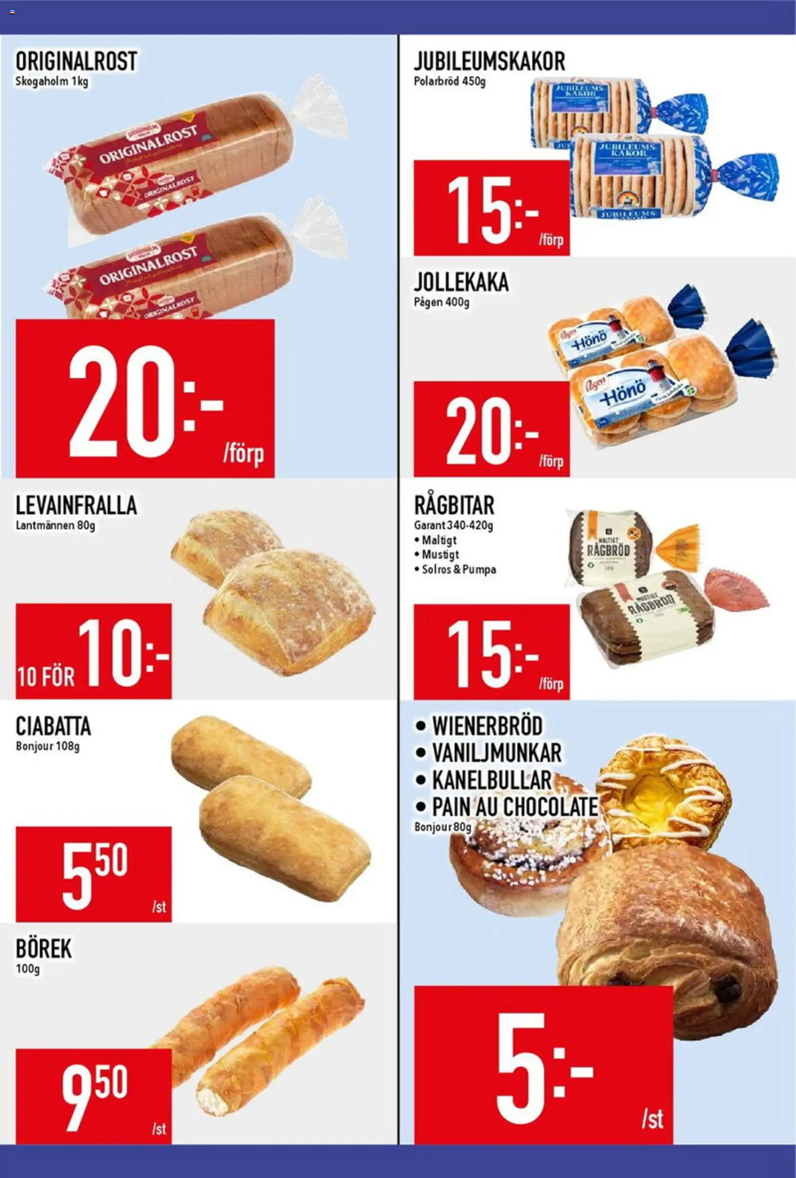 Matdax erbjudanden Reklamblad in Sverige