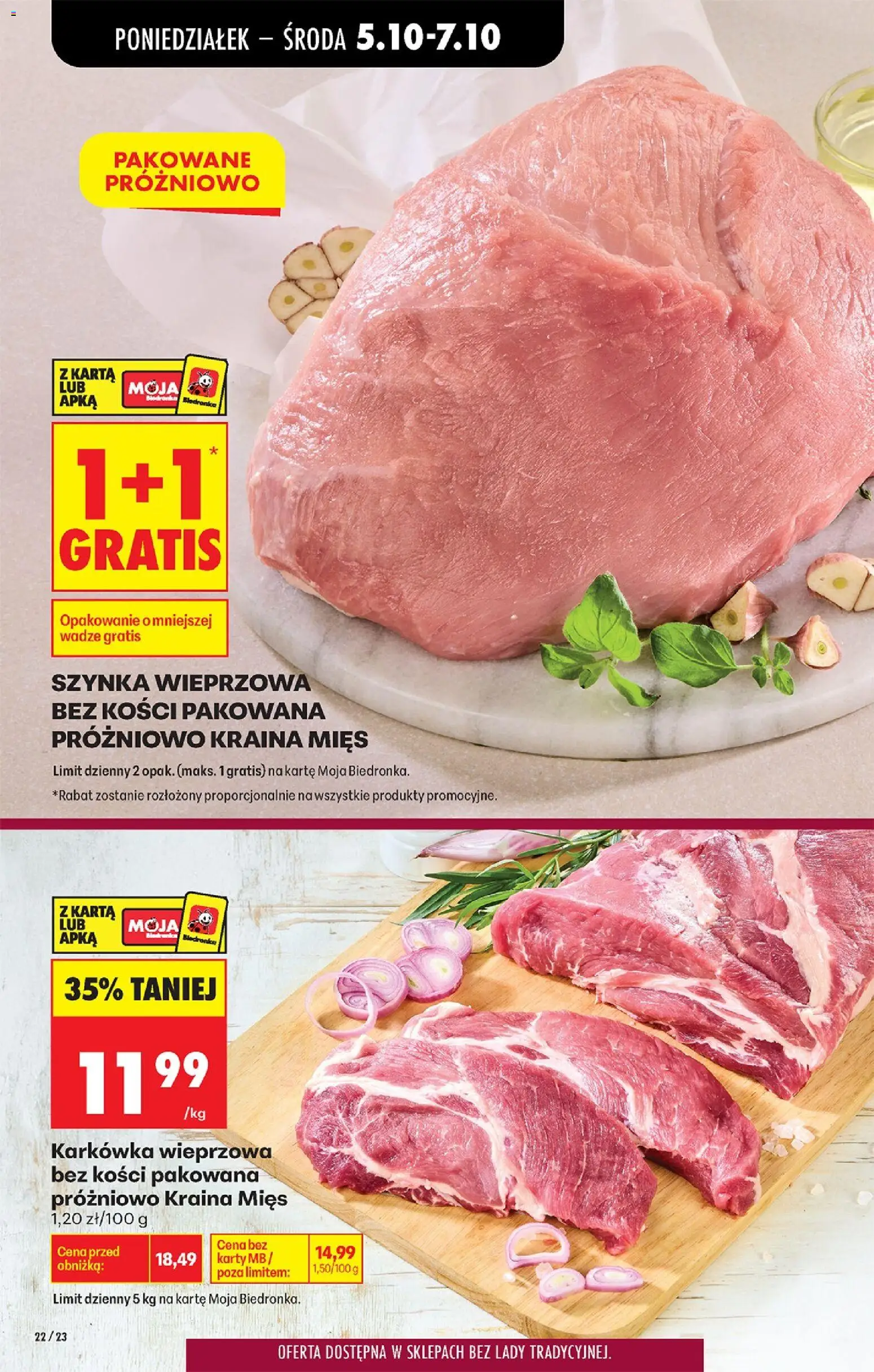 Biedronka gazetka od poniedziałku Gazetka in Polska