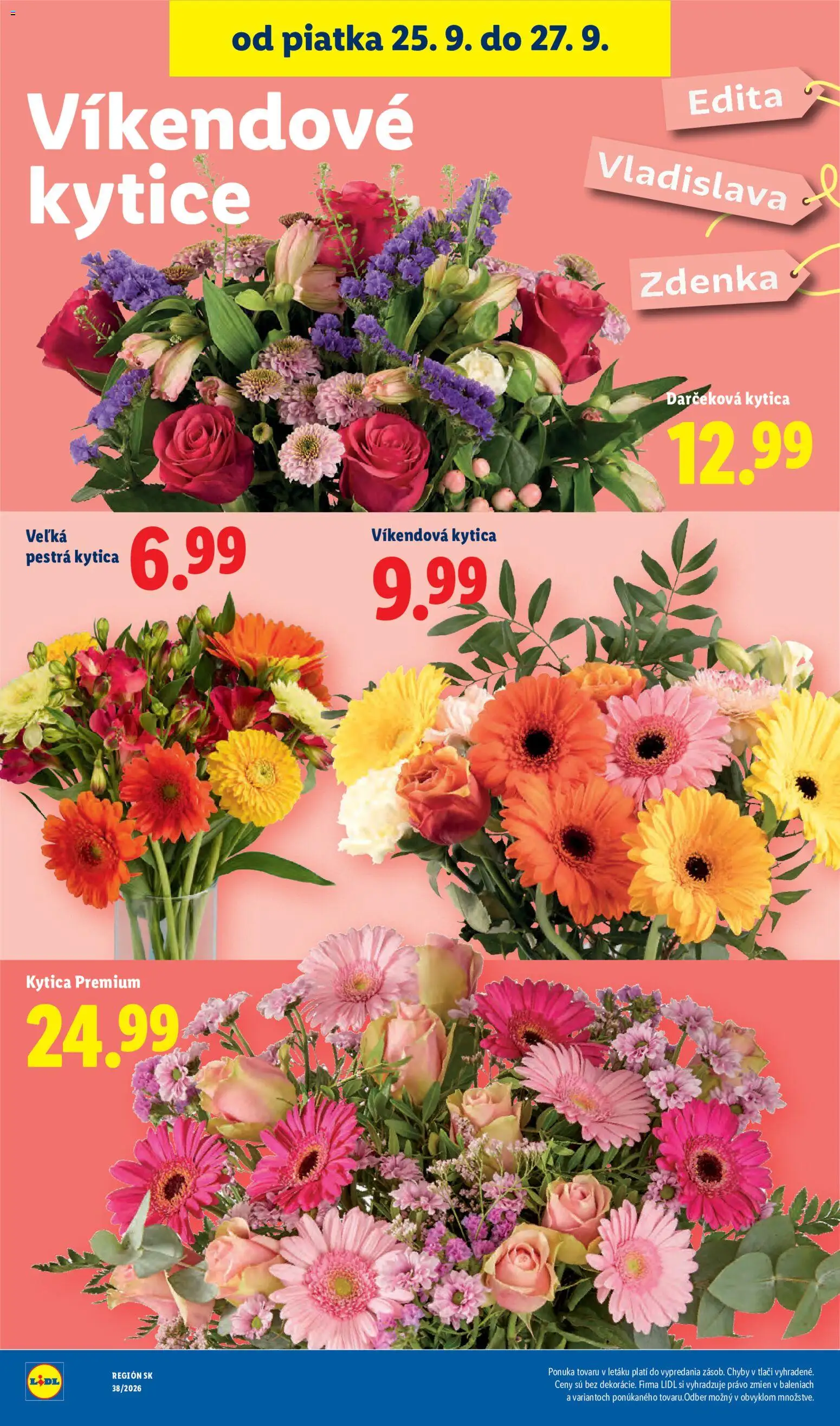 Lidl leták Leták in Slovensko