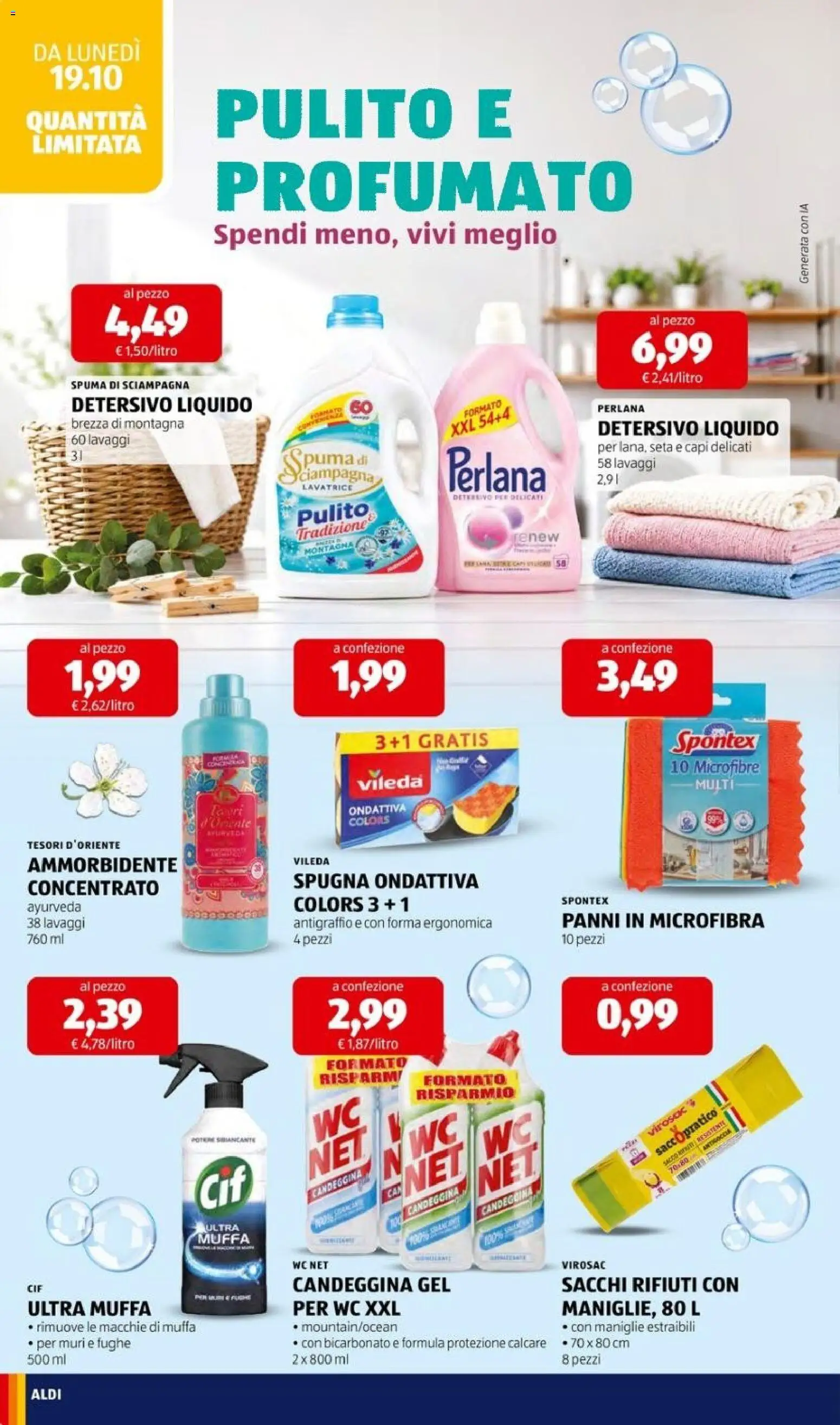 Aldi volantino Volantino in Italy