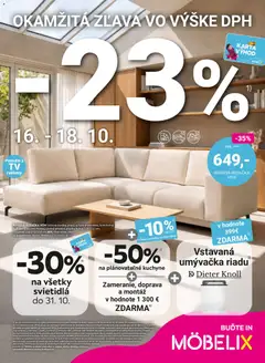 Möbelix Möbelix leták