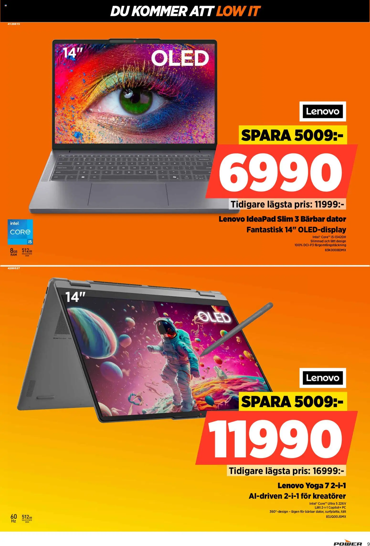 Power erbjudanden Reklamblad in Sverige