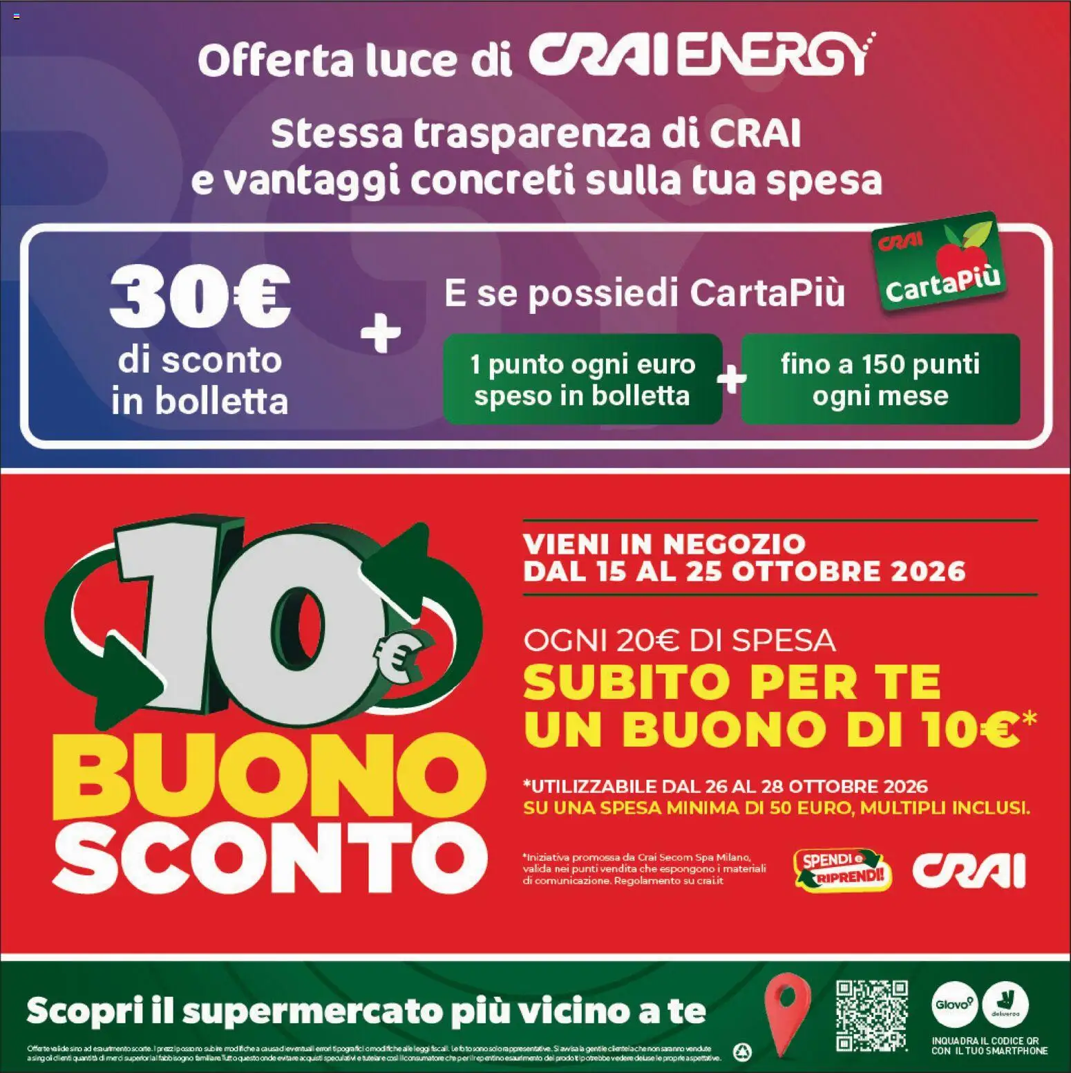 CRAI volantino Volantino in Italy