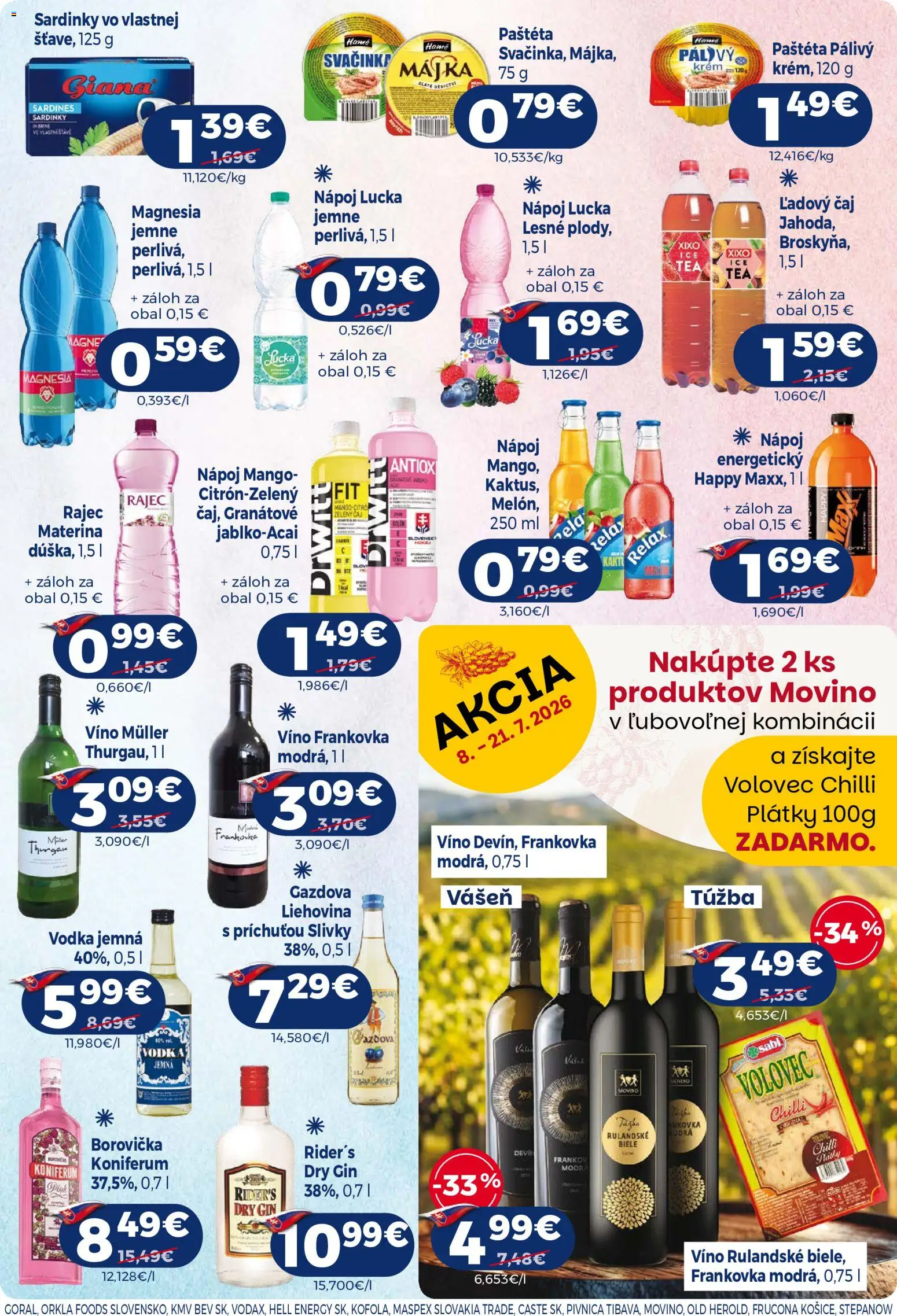 Milk Agro leták od 08.07.2026 » Pozrite si limitované zľavy a ušetrite ešte dnes! | Slovensko