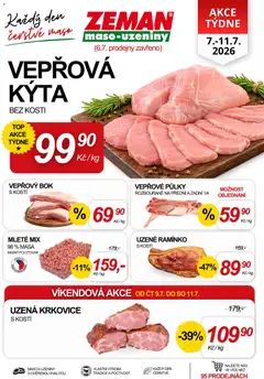 Prodejny Zeman Prodejny Zeman leták