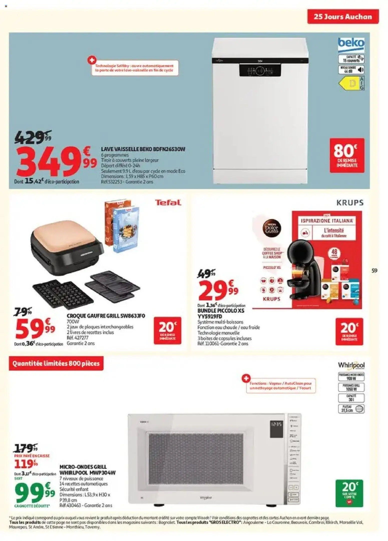 Auchan catalogue Catalogue in France