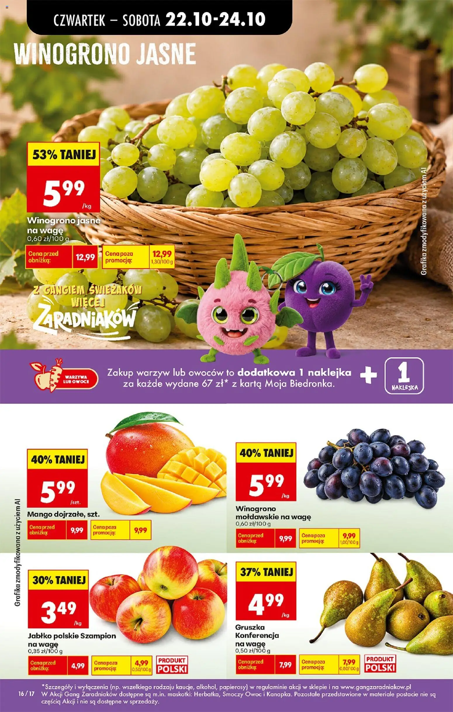 Biedronka gazetka od poniedziałku Gazetka in Polska