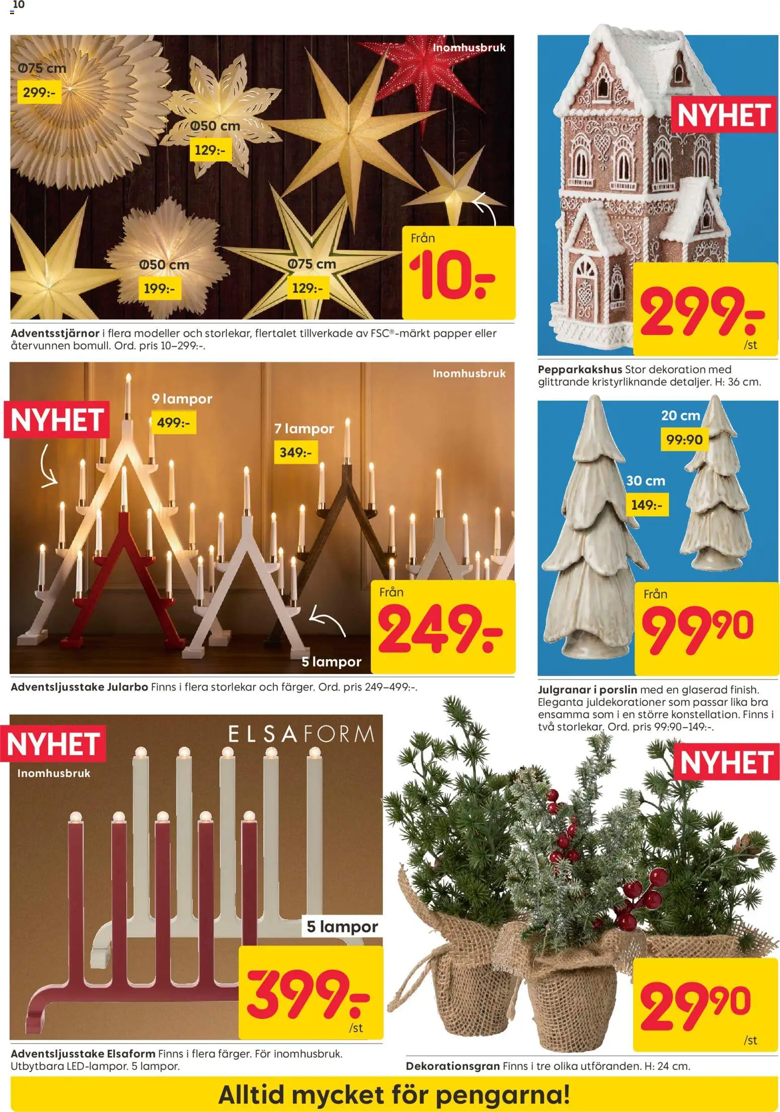 Rusta erbjudanden Reklamblad in Sverige