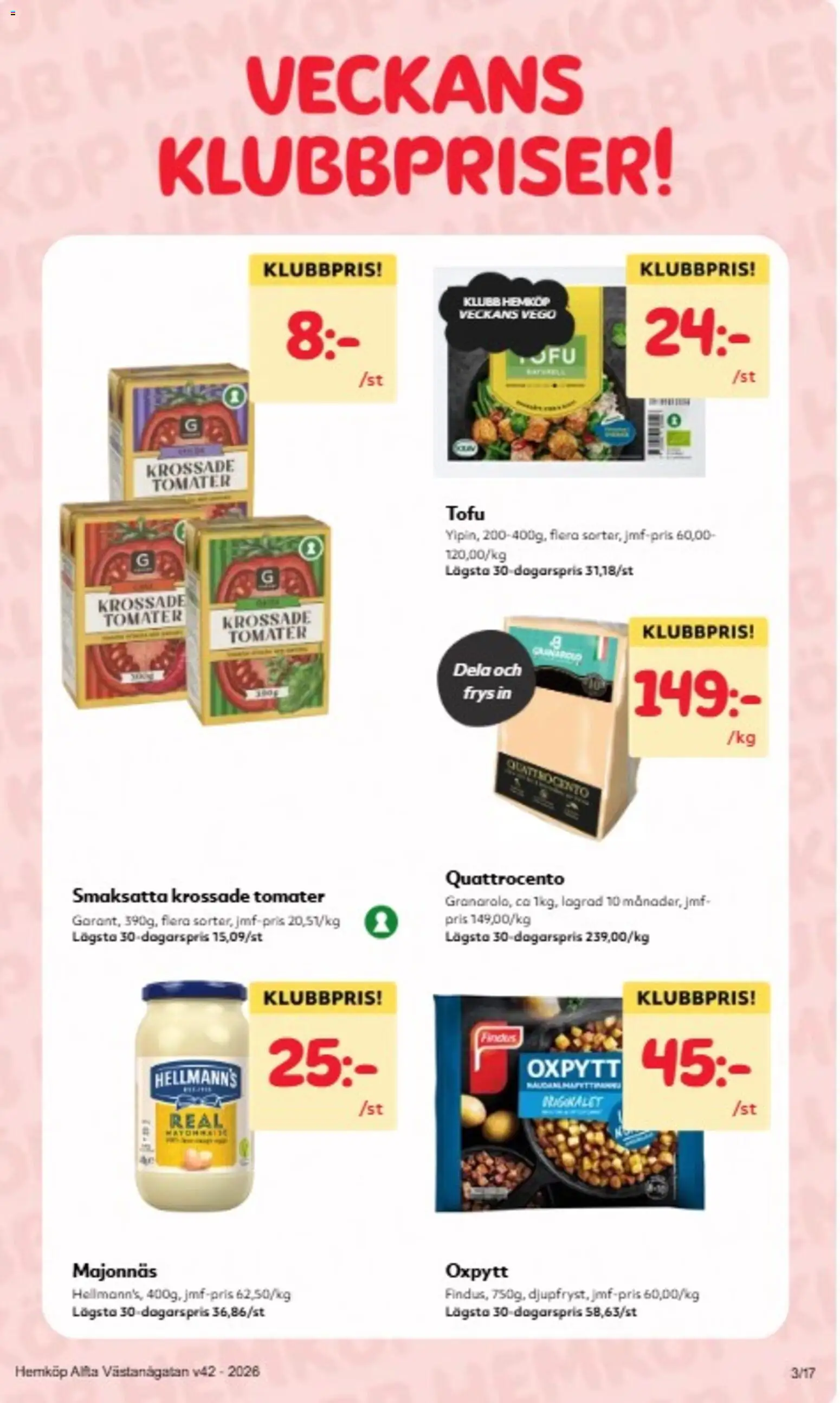 Hemköp erbjudanden Reklamblad in Sverige