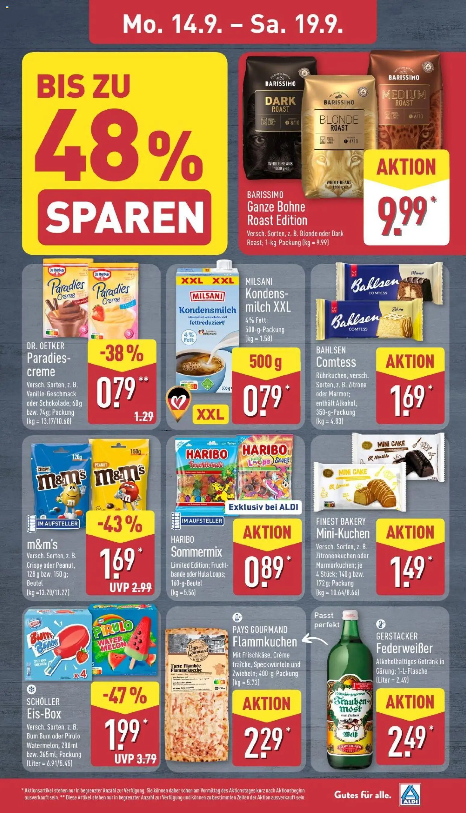 Aldi Prospekt Prospekt in Deutschland