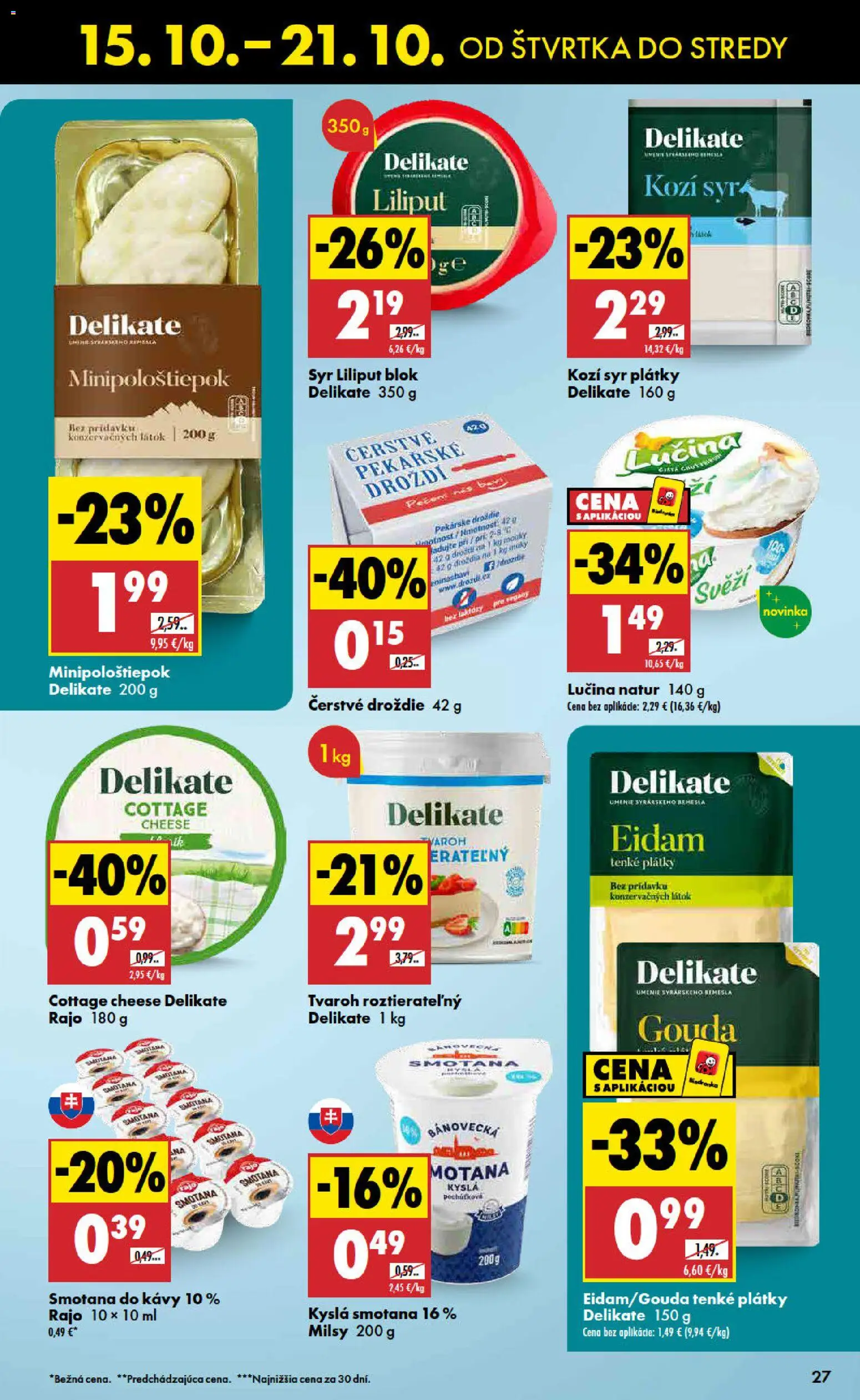 Biedronka leták Leták in Slovensko
