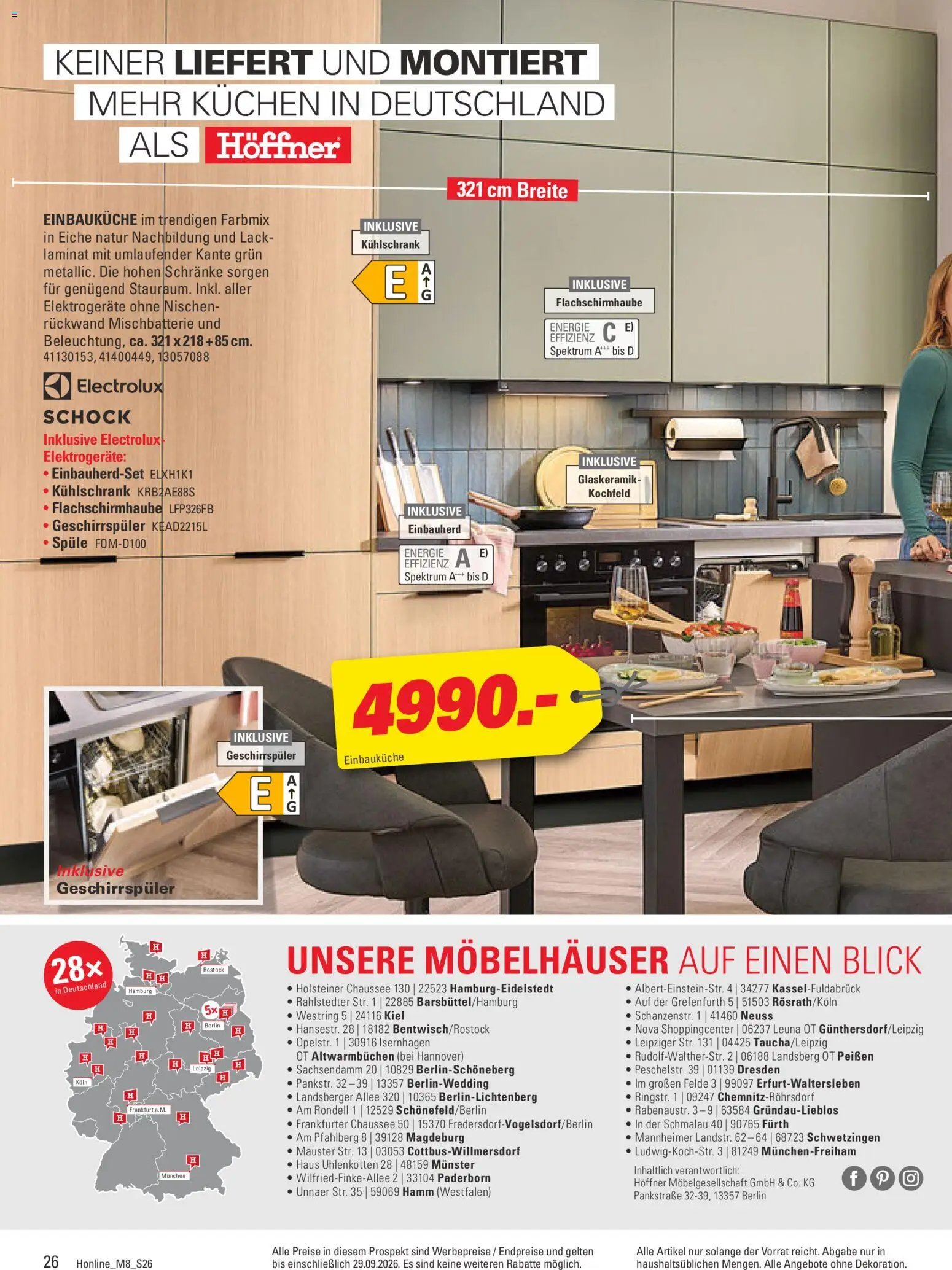 Höffner Prospekt Prospekt in Deutschland
