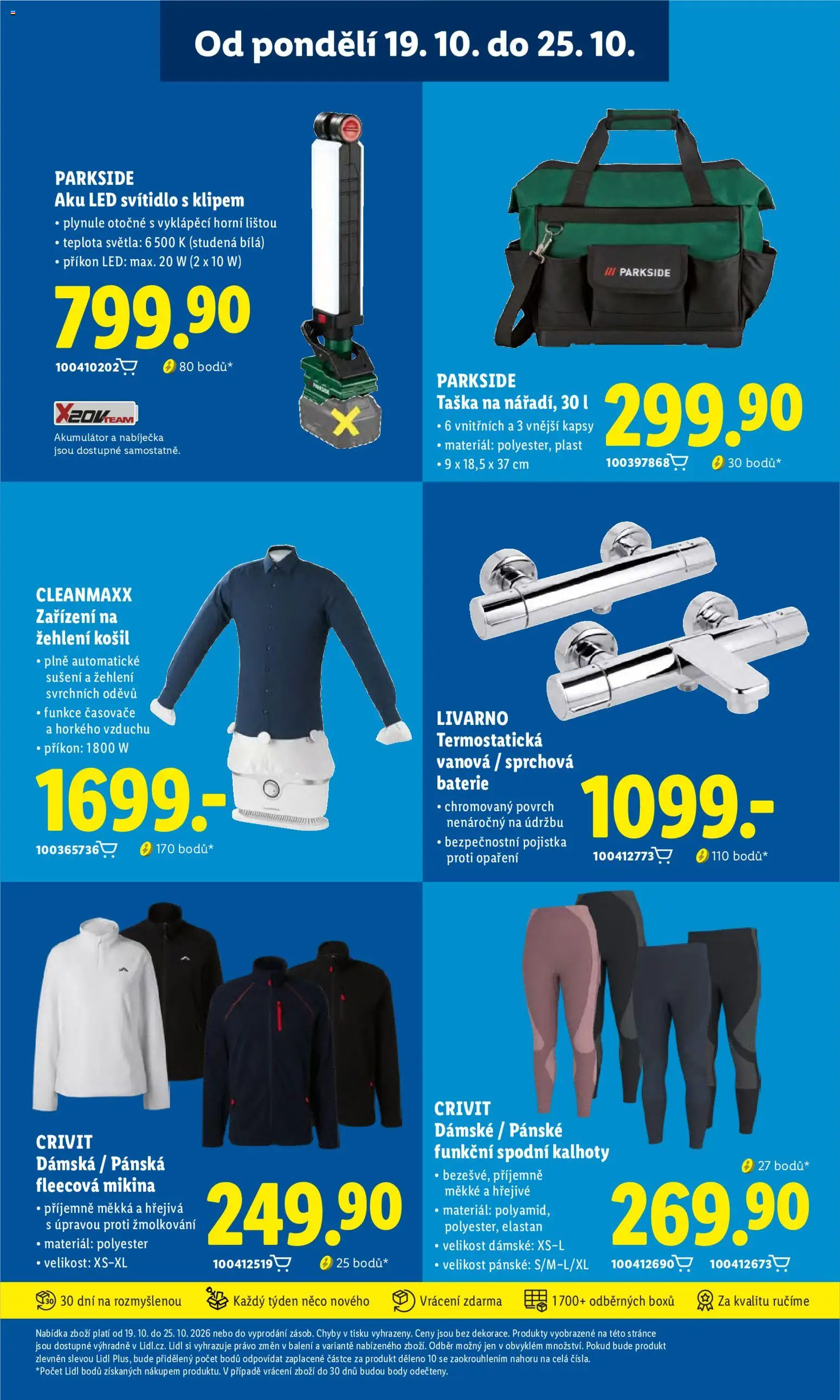 Lidl leták Leták in Česko