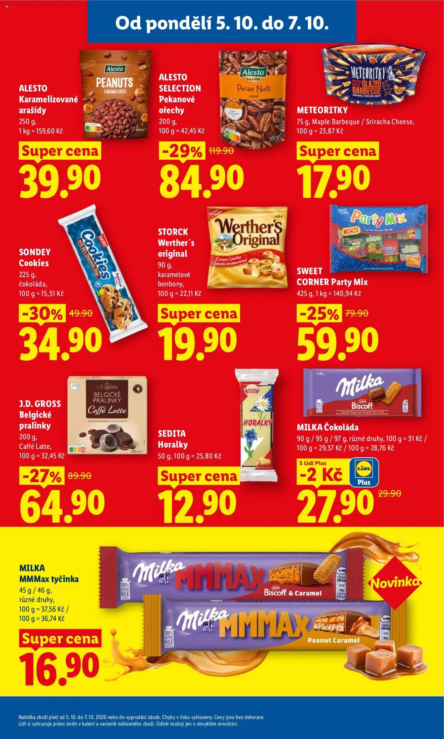 Lidl leták Leták in Česko