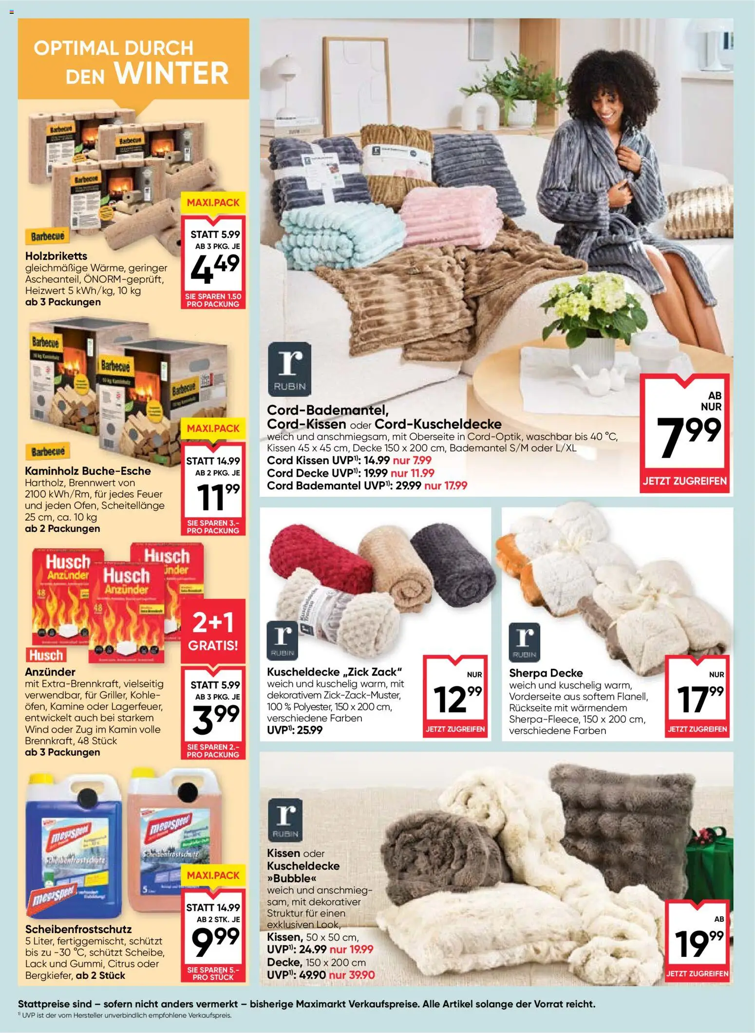 Maximarkt Flugblatt Flugblatt in Österreich