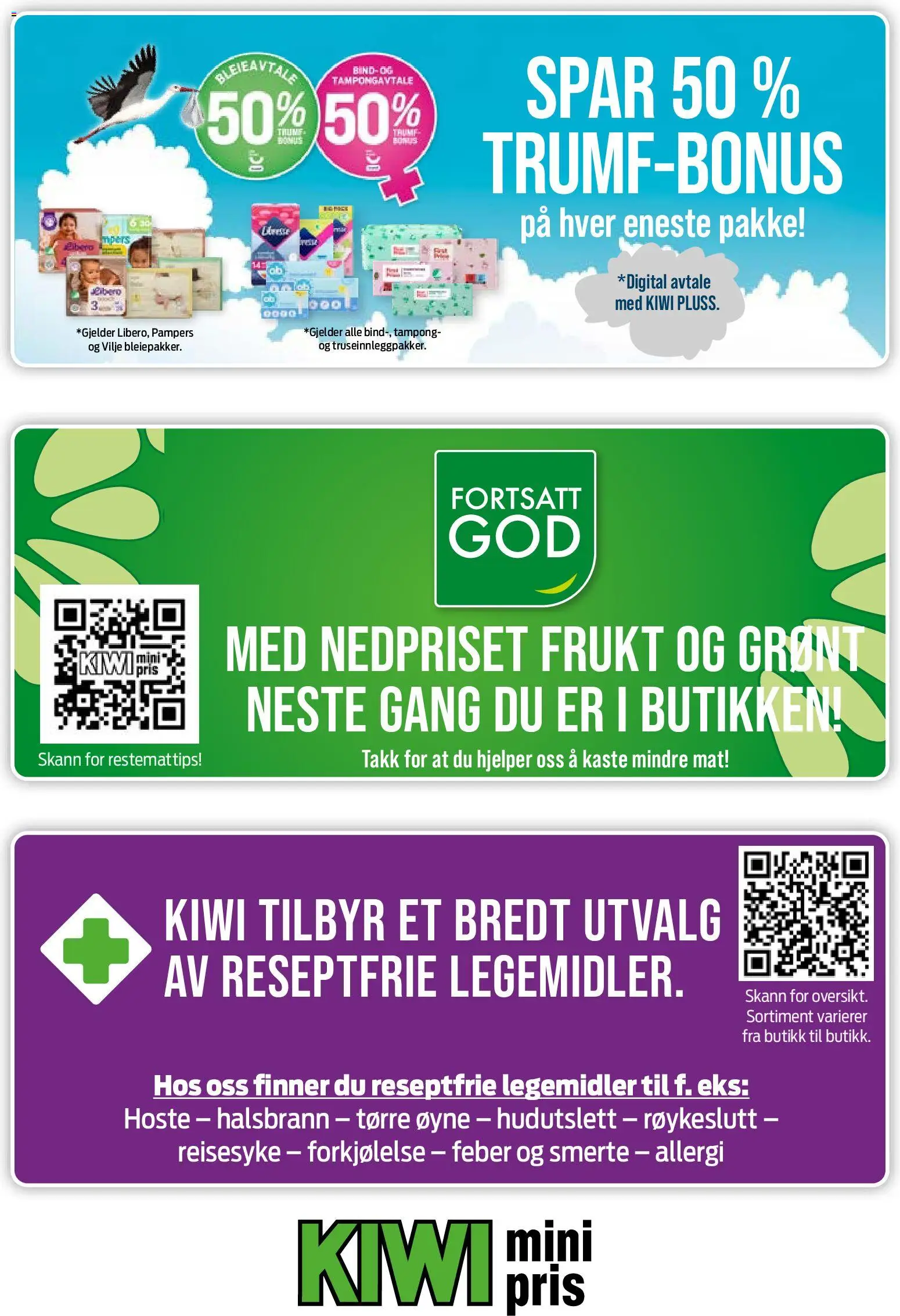 Kiwi kundeavis Kundeavis in Norge