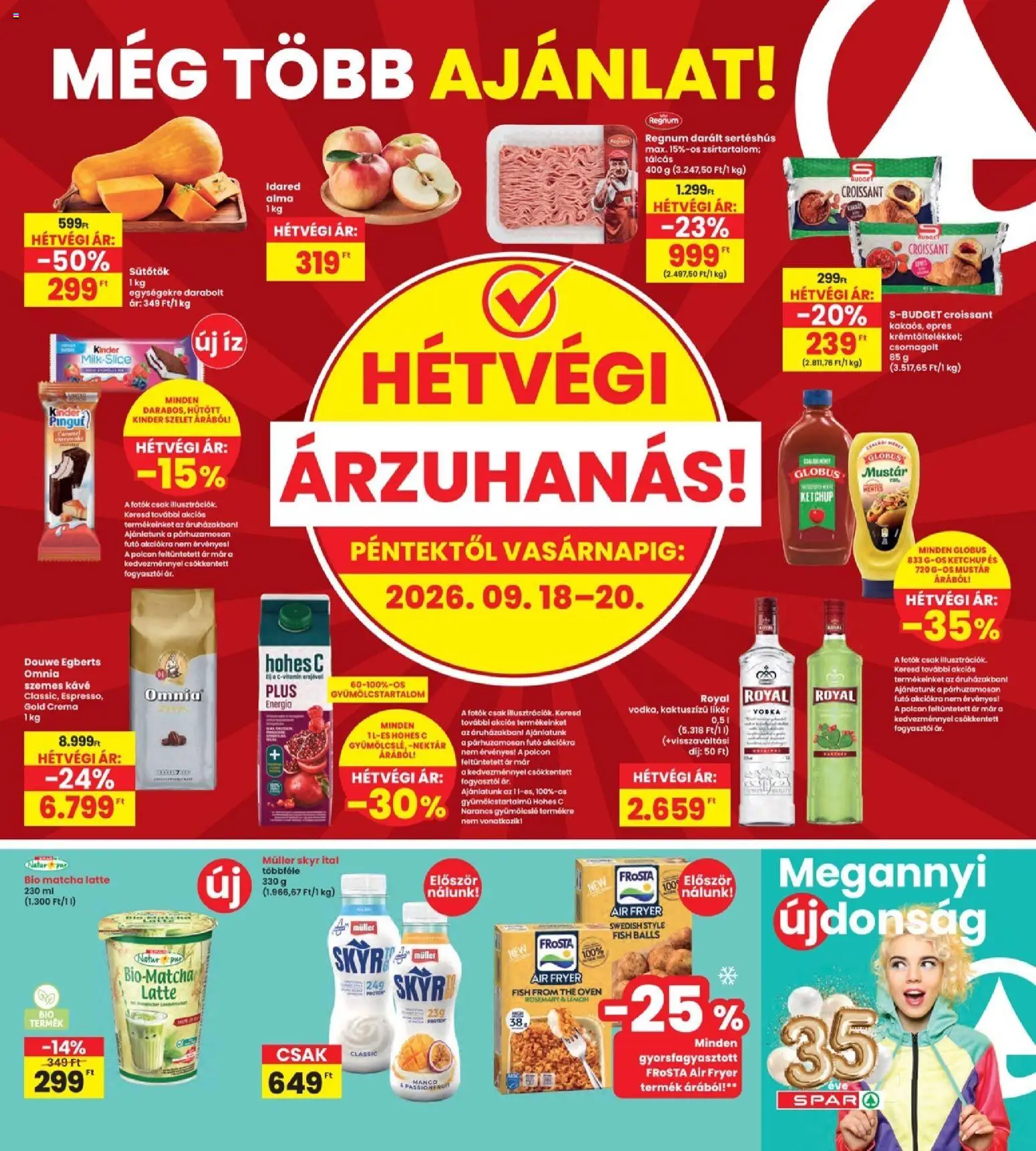 Interspar akciós újság Akciós újság in Magyarország
