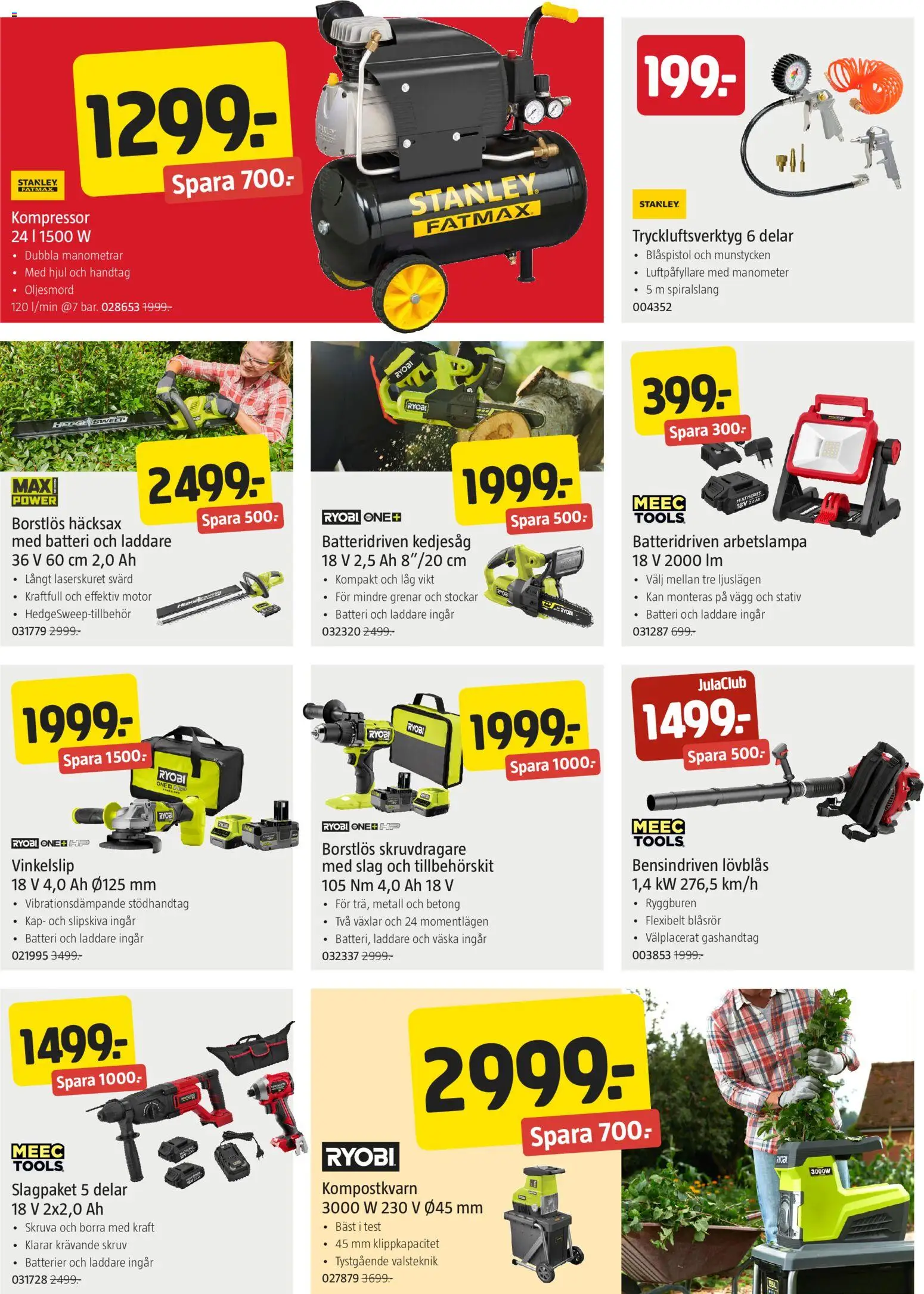 Jula erbjudanden Reklamblad in Sverige
