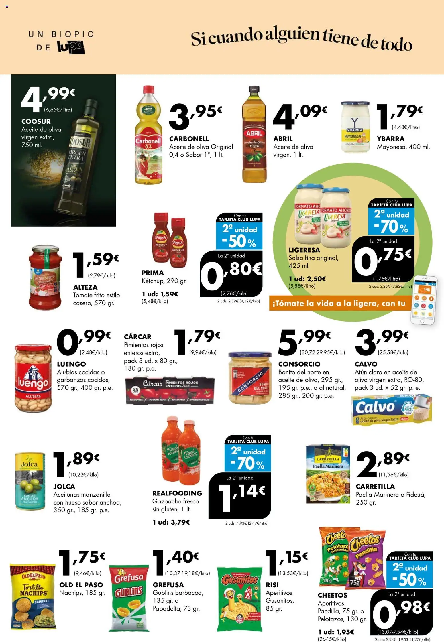 Lupa Supermercados folleto desde 02/07/2026 | ¿Cómo obtener un descuento limitado? ¡Ahorra hoy mismo! | España