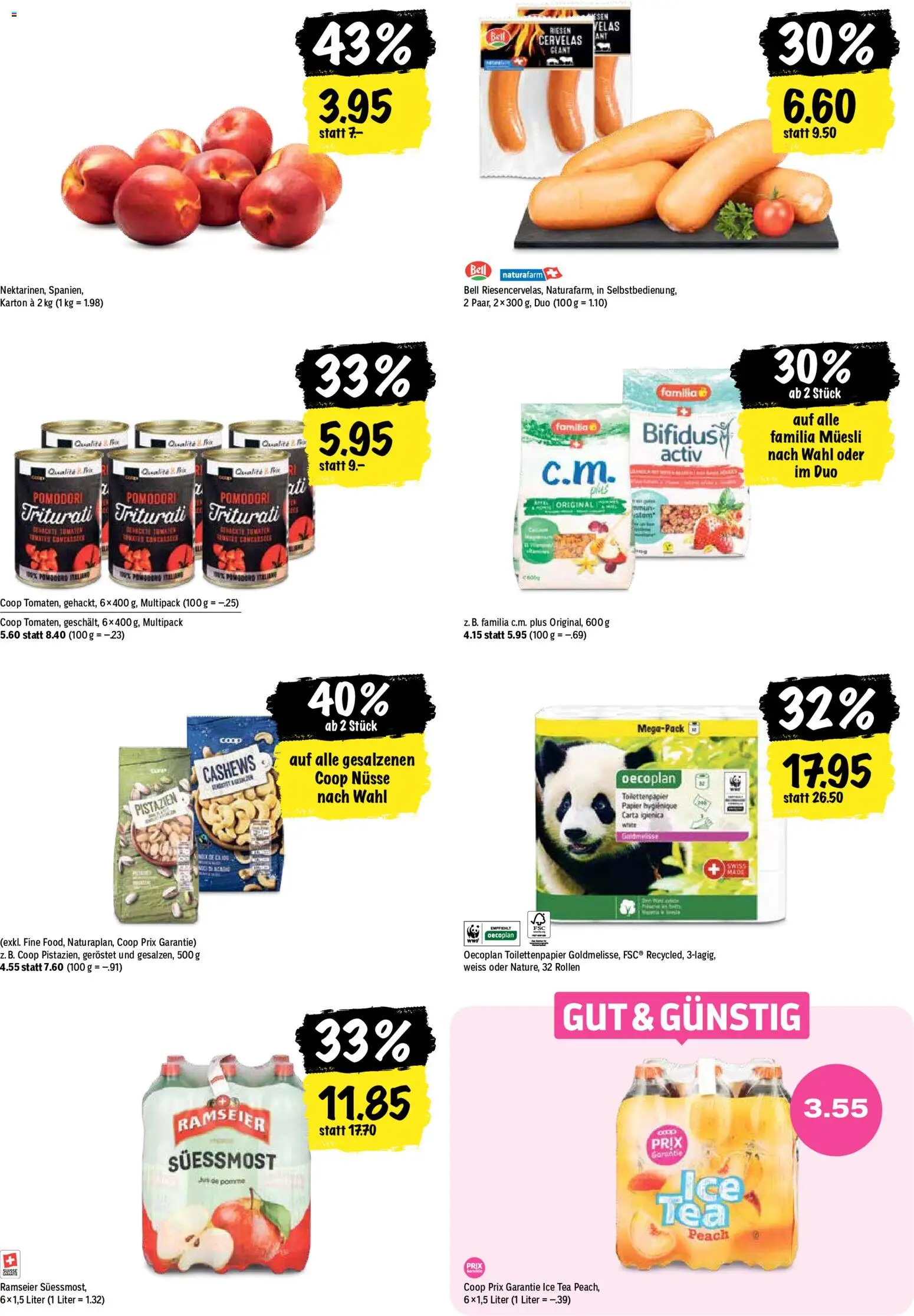 🛍️ Coop aktionen ab 09.07.2026 » Entdecken Sie exklusive Rabatte und sparen Sie noch heute! 💰 | Schweiz