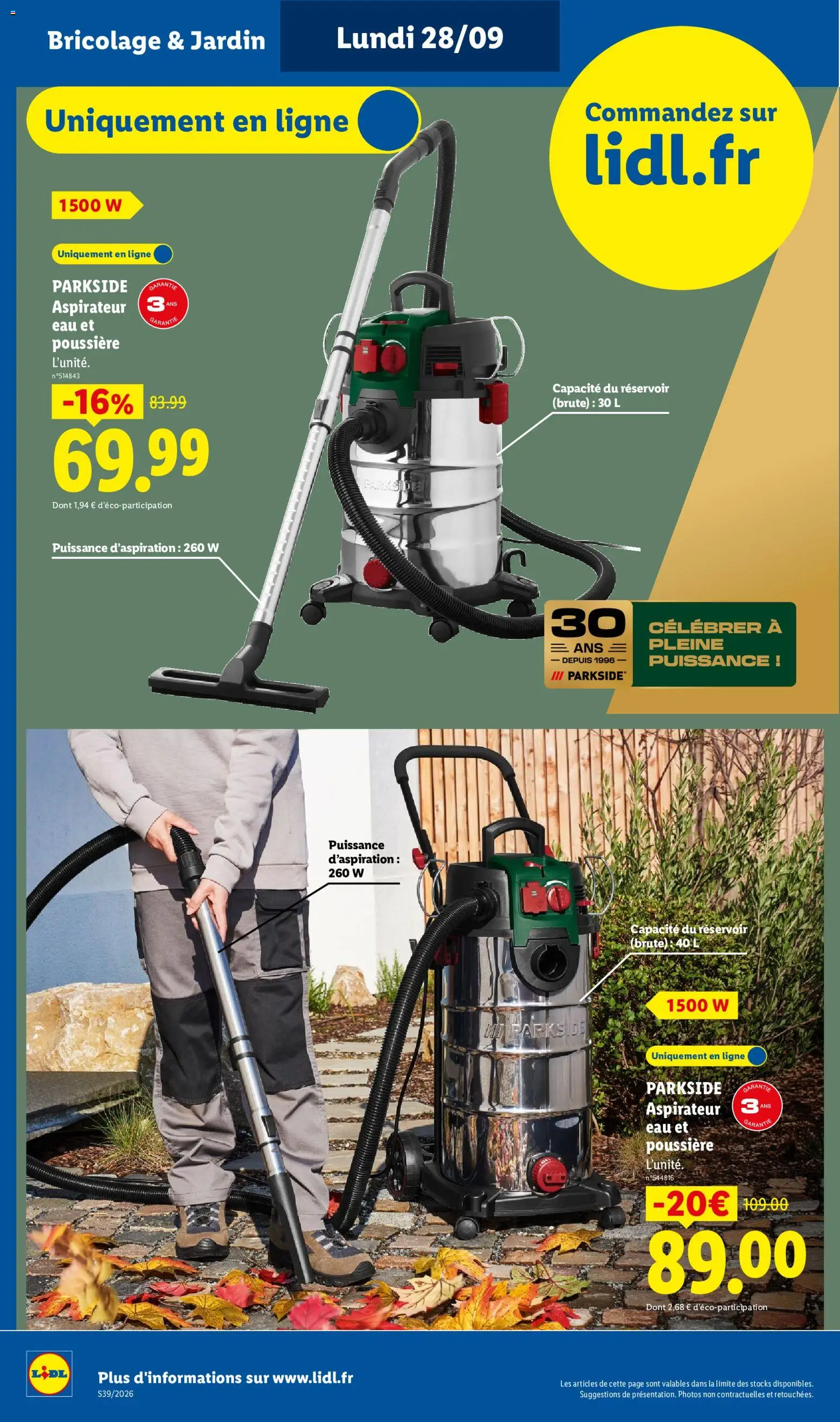 LIDL catalogue Catalogue in France