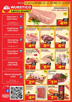 Wurstico Abholmarkt Wurstico Abholmarkt Flugblatt