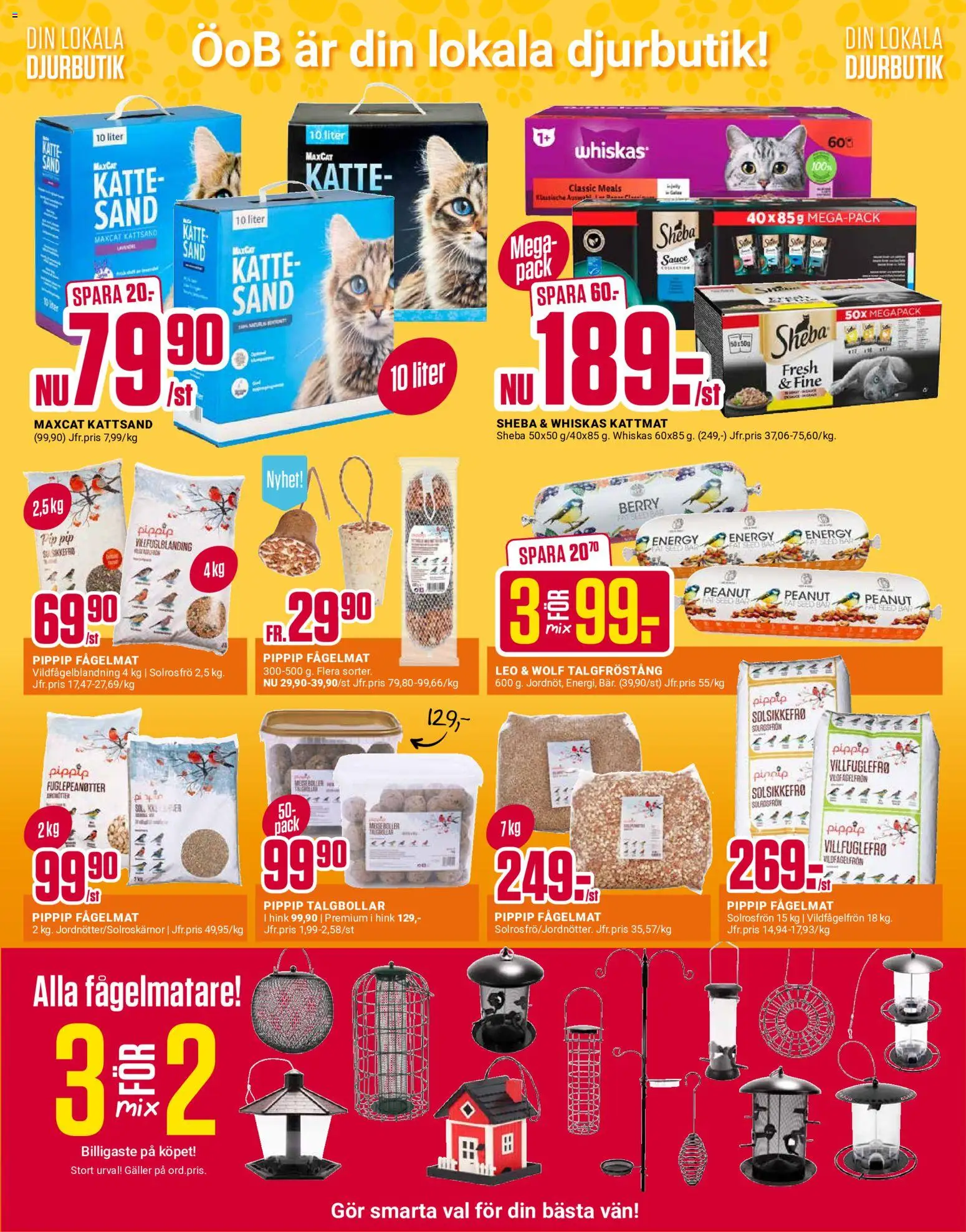 ÖoB erbjudanden Reklamblad in Sverige