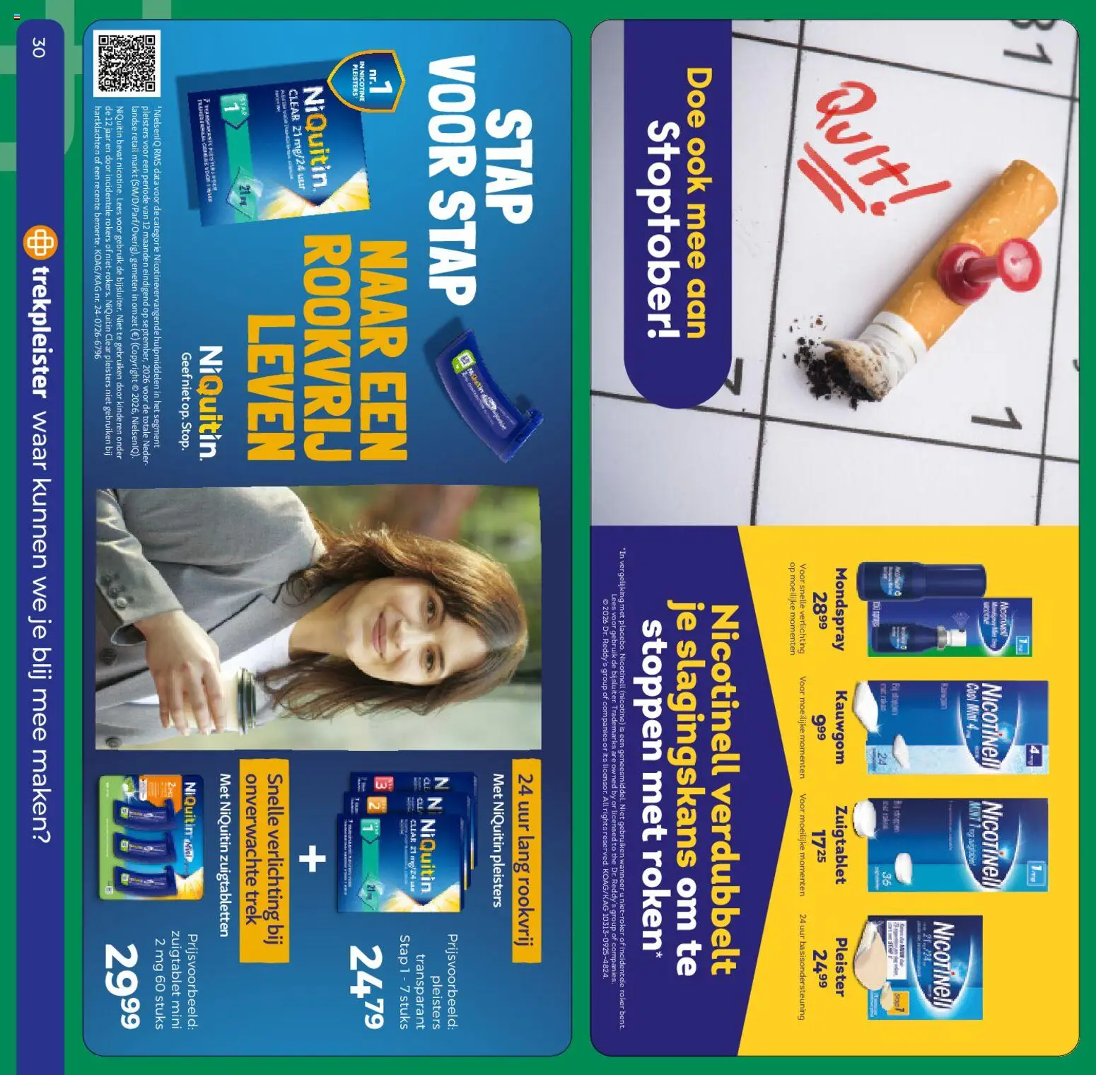 Trekpleister folder Folder in Nederland