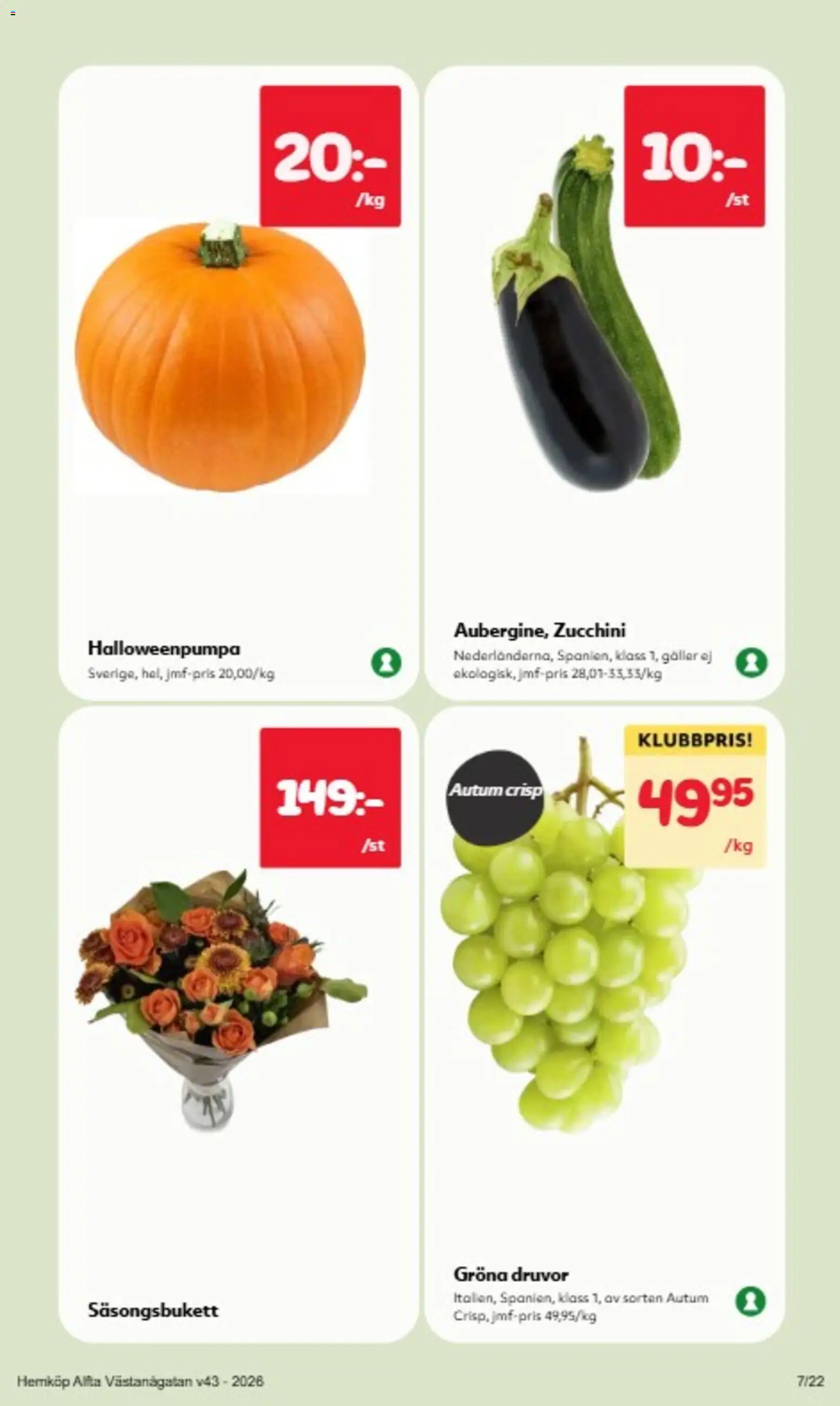 Hemköp erbjudanden Reklamblad in Sverige