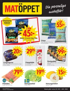 Matöppet Matöppet erbjudanden